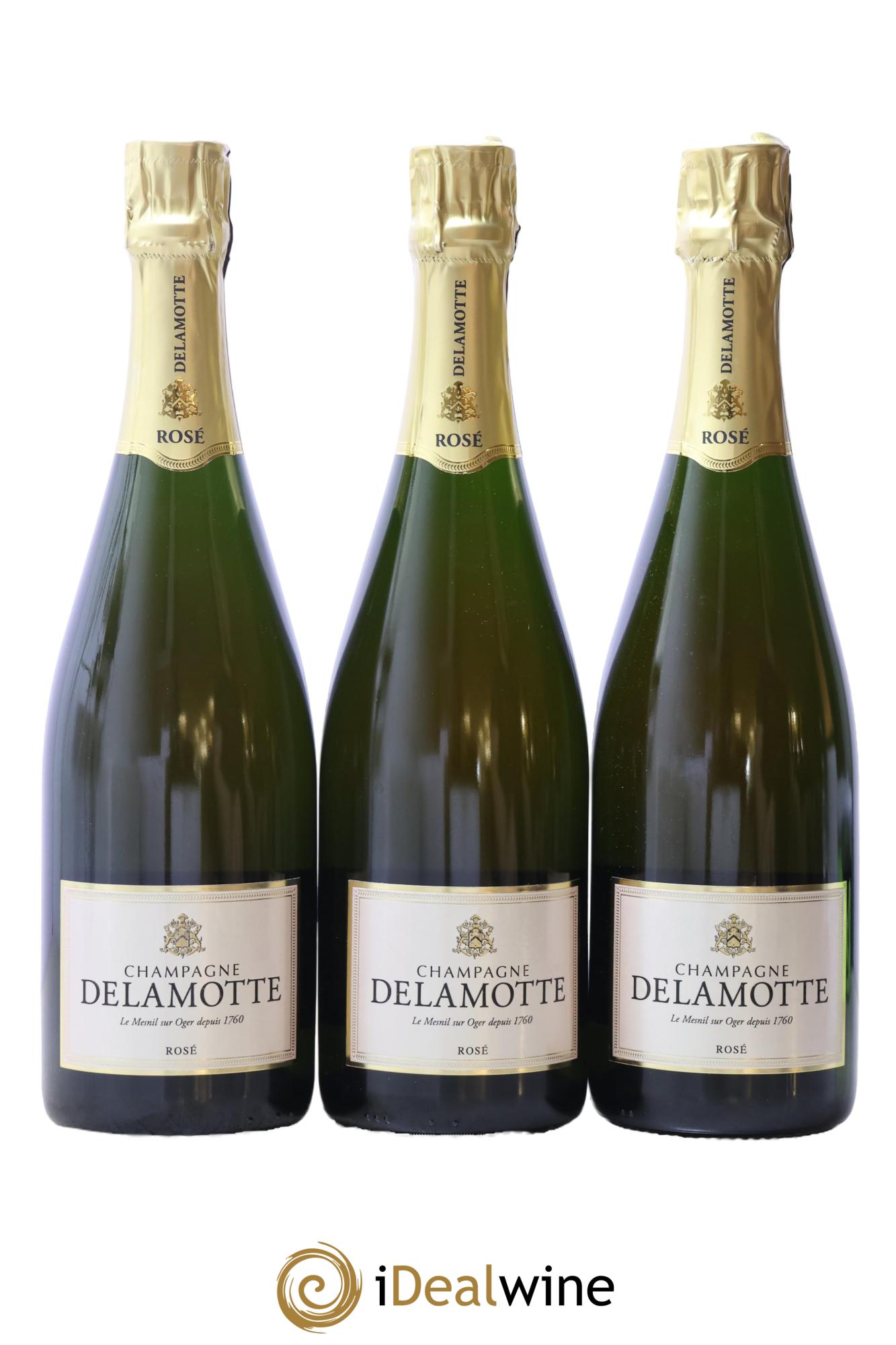 Rosé Brut Delamotte - Lot de 3 bouteilles - 0
