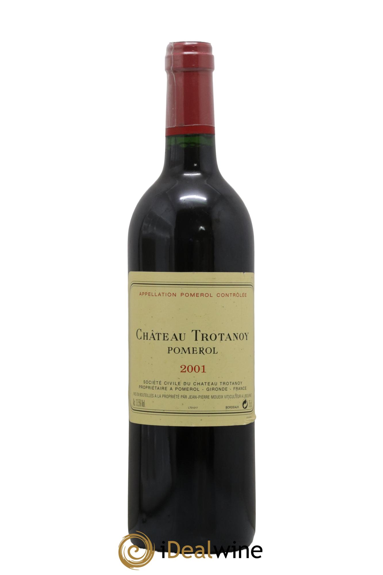 Château Trotanoy 2001 - Lot de 1 bouteille - 0