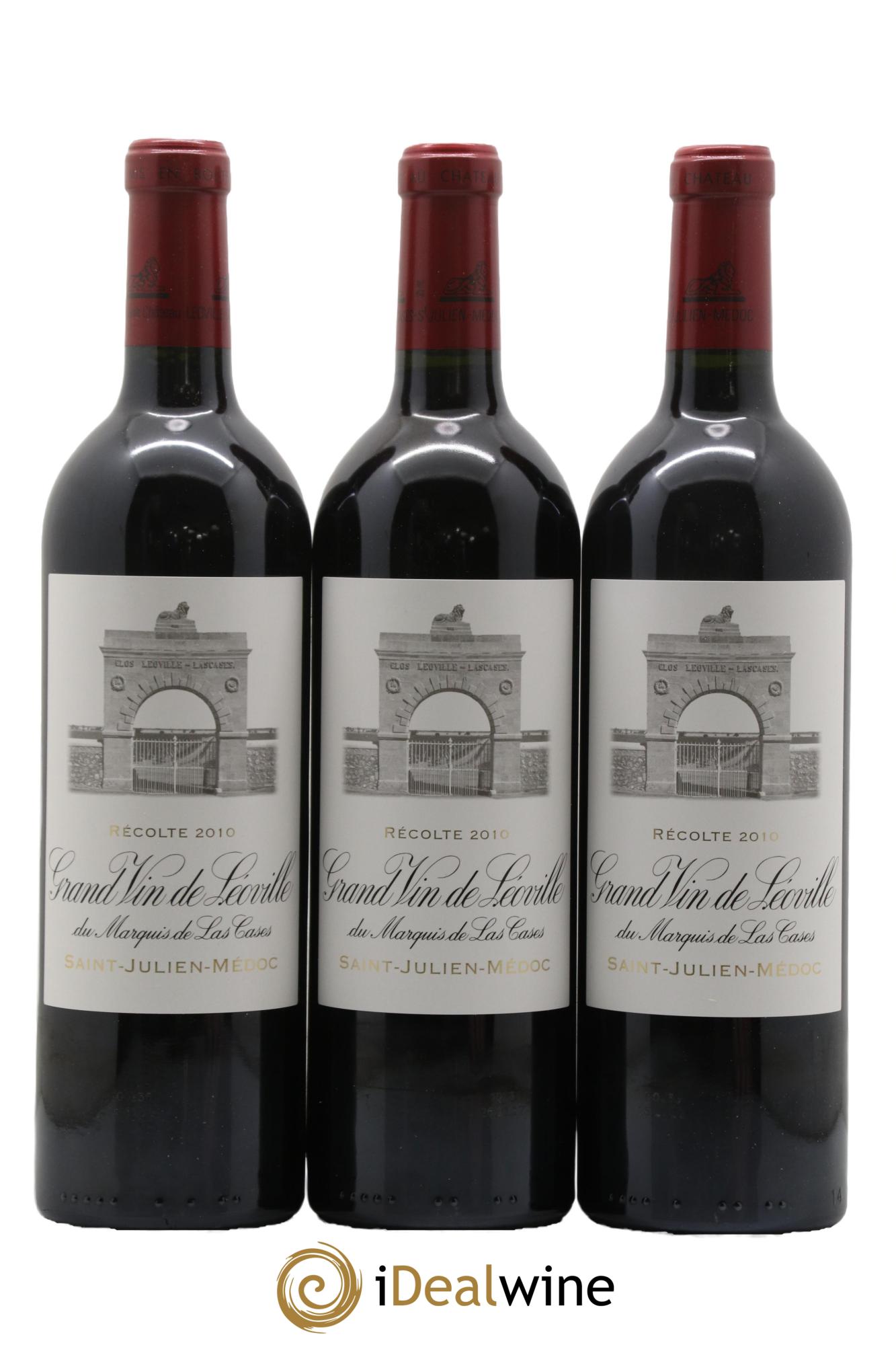 Château Léoville Las Cases 2ème Grand Cru Classé 2010 - Lot de 6 bouteilles - 3