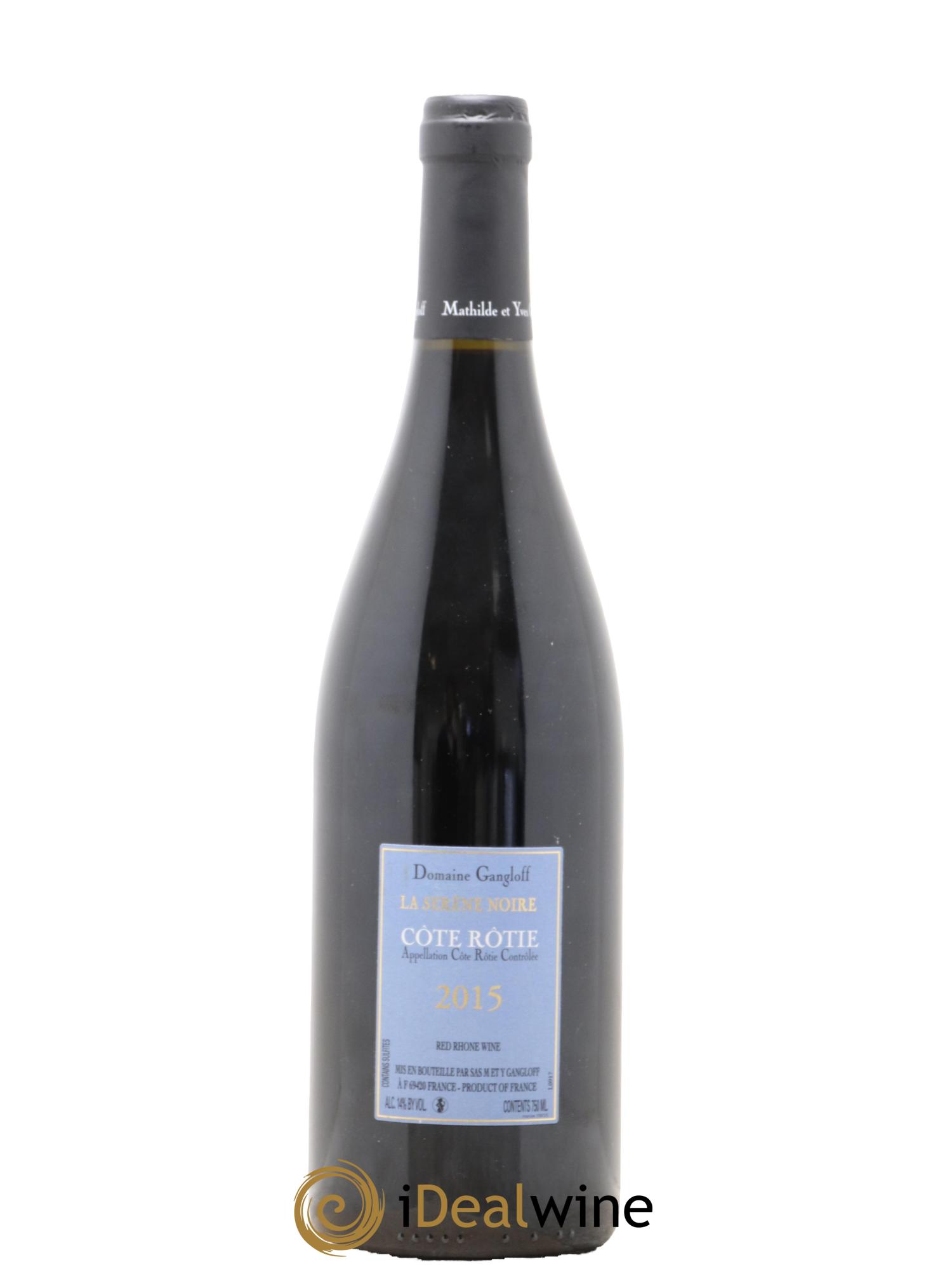 Côte-Rôtie La Sereine Noire Gangloff (Domaine) 2015 - Lot de 1 bouteille - 1