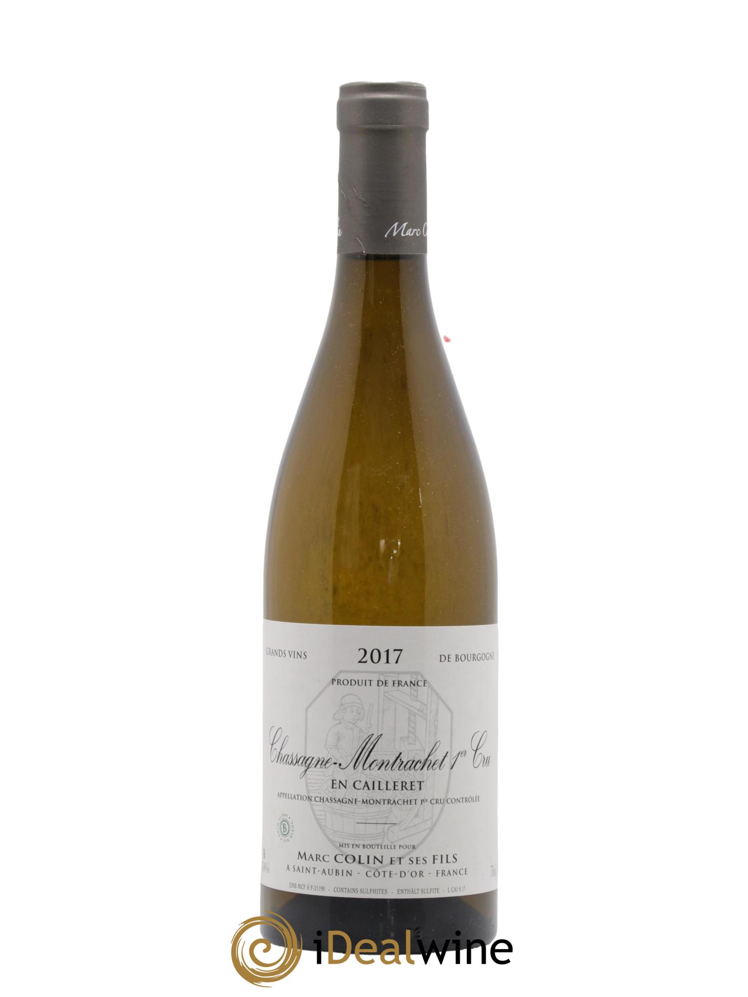 Chassagne-Montrachet 1er Cru Les Caillerets Marc Colin & Fils 2017 - Lot de 1 bouteille - 0