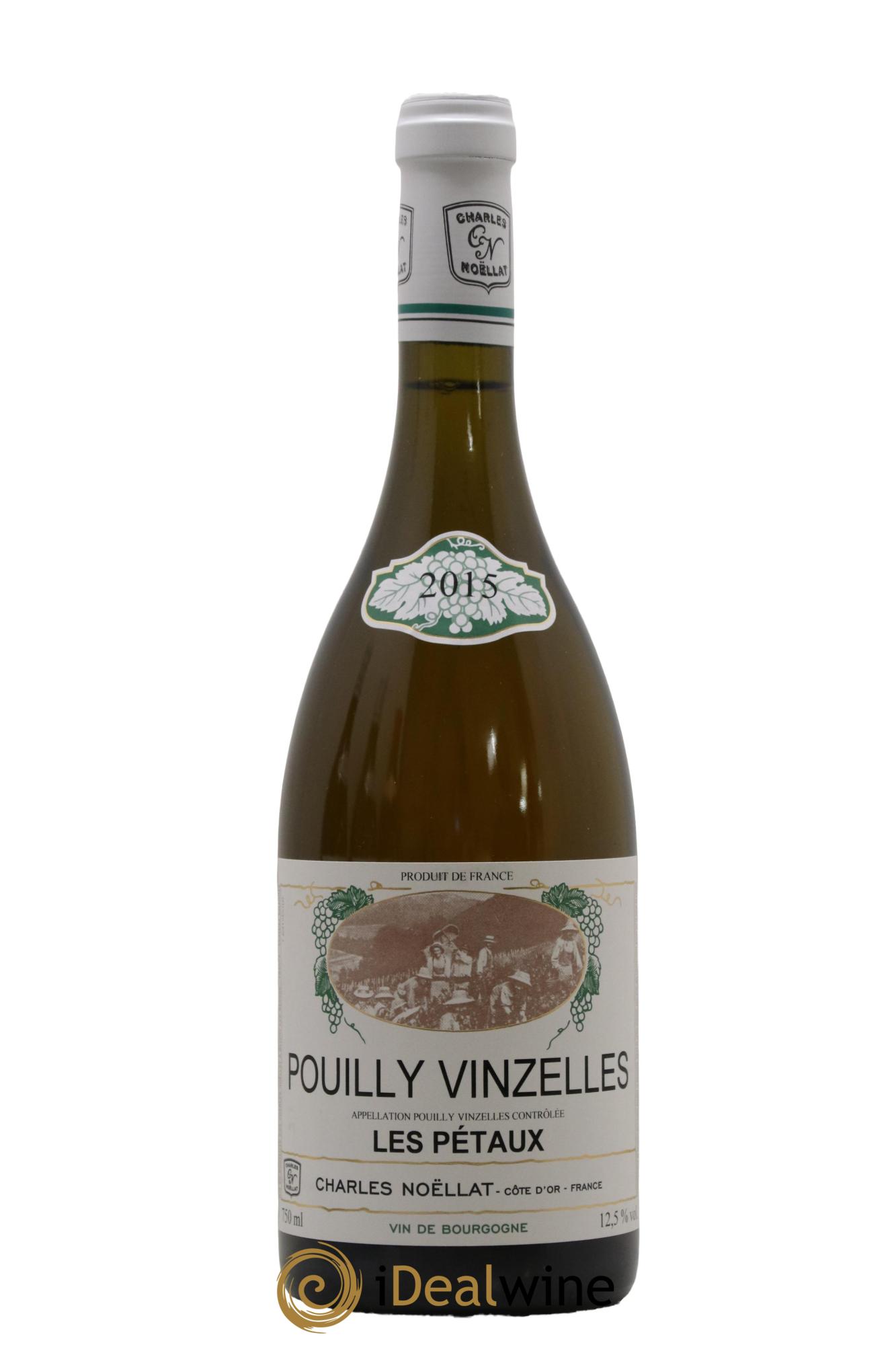 Pouilly-Vinzelles Les Pétaux Charles Noëllat 2015 - Lot de 1 bouteille - 0