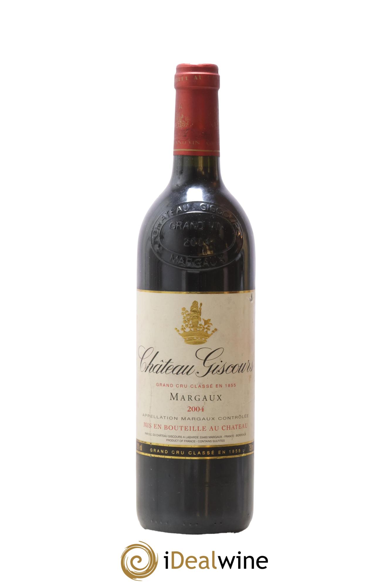 Château Giscours 3ème Grand Cru Classé 2004 - Lot de 1 bouteille - 0