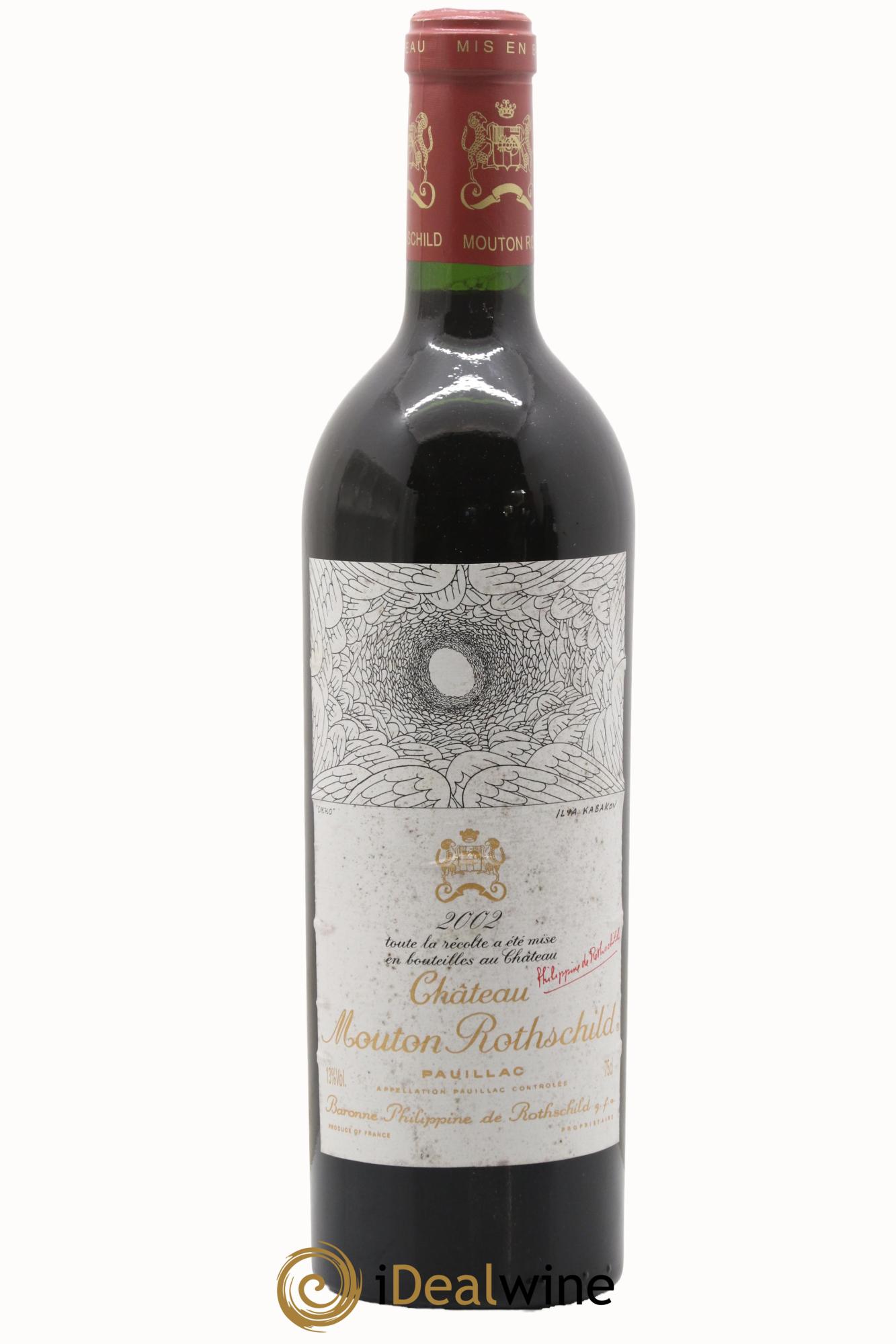 Château Mouton Rothschild 1er Grand Cru Classé 2002 - Lot of 1 bottle - 0