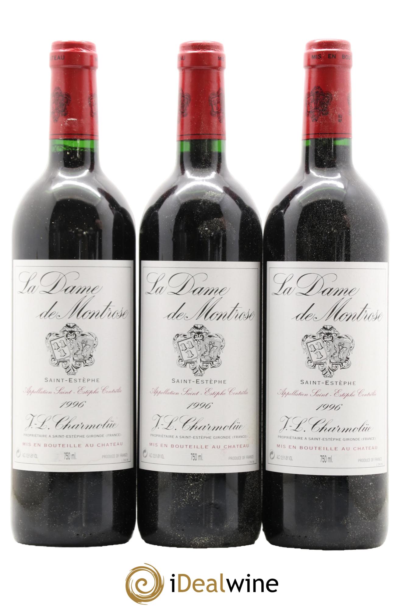 La Dame de Montrose Second Vin 1996 - Lot de 12 bouteilles - 4