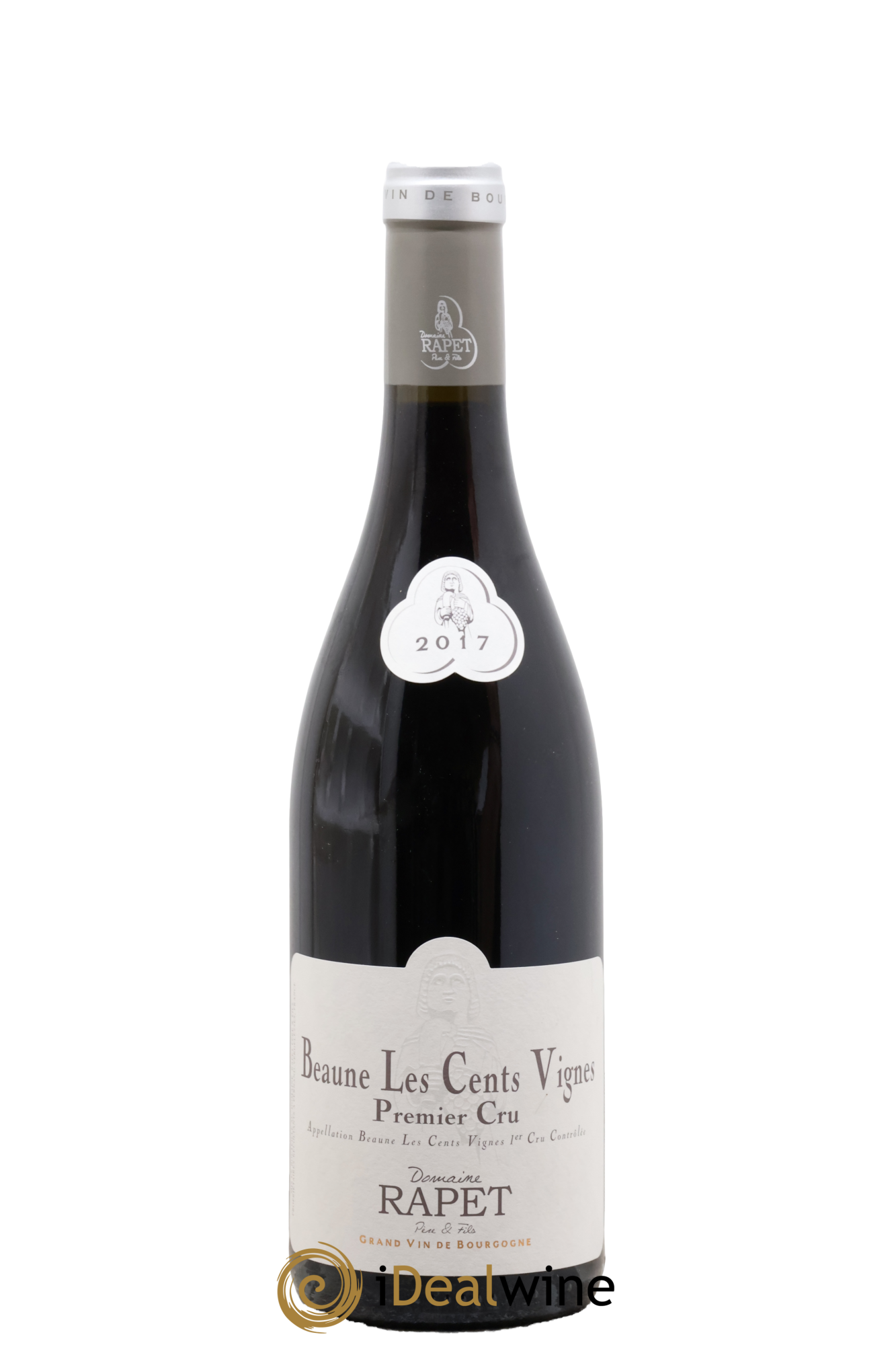 Beaune 1er Cru Les Cents Vignes Rapet Père & Fils 2017 - Lot de 1 bouteille - 0