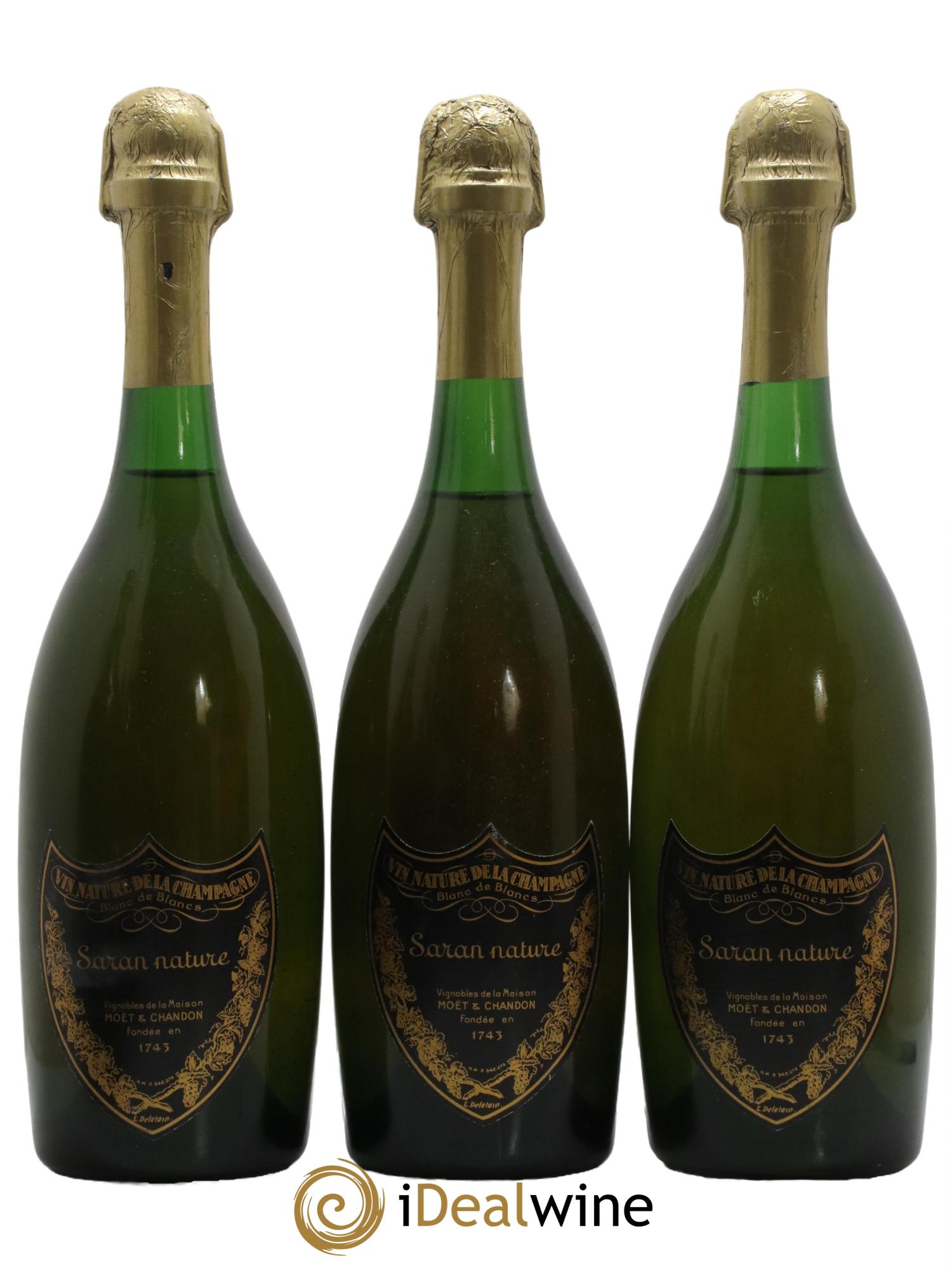 Saran Blanc de Blancs Moët et Chandon - Lot de 3 bouteilles - 0