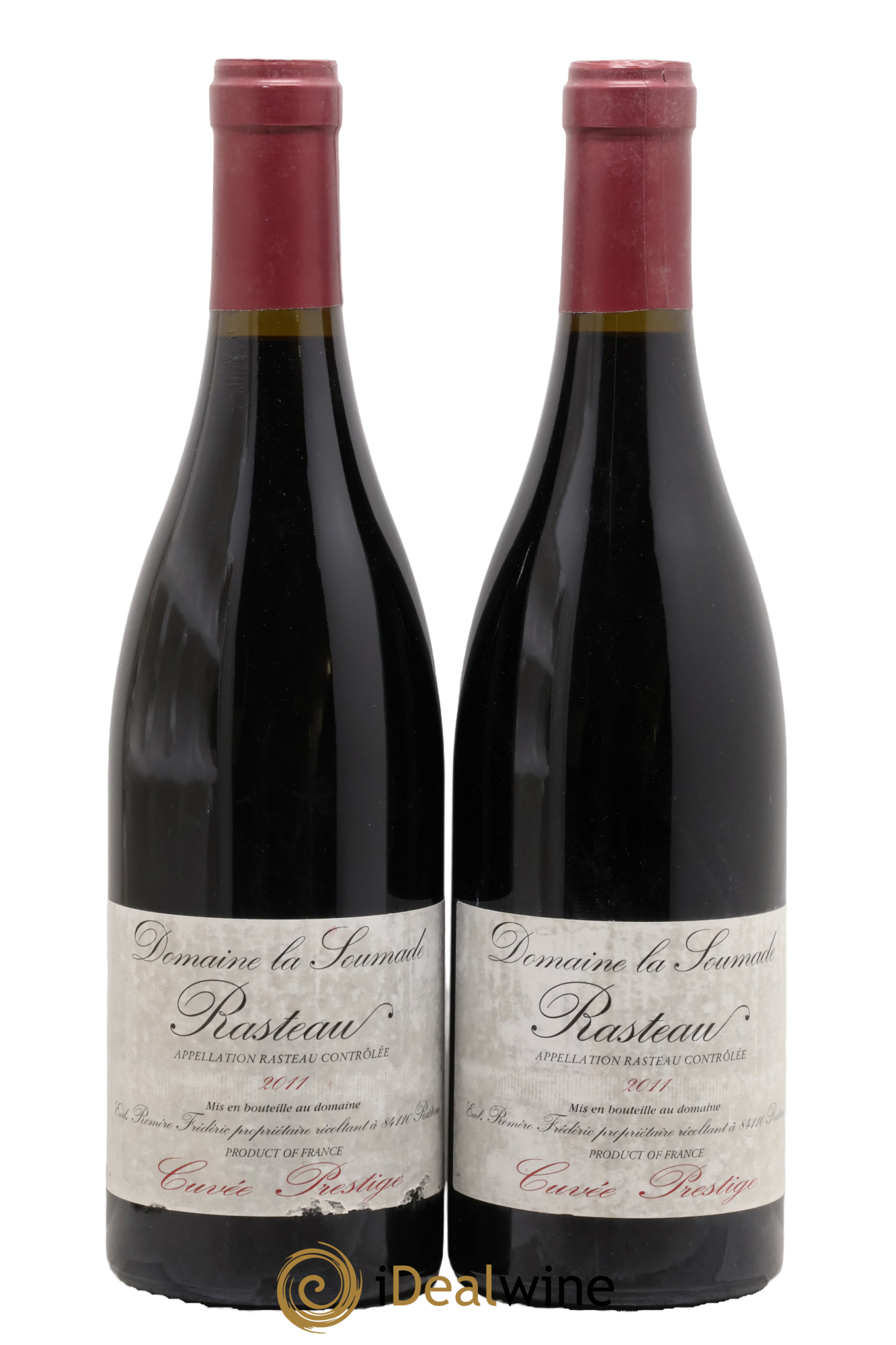 Rasteau Cuvée Prestige La Soumade (Domaine) 2011 - Posten von 2 Flaschen - 0