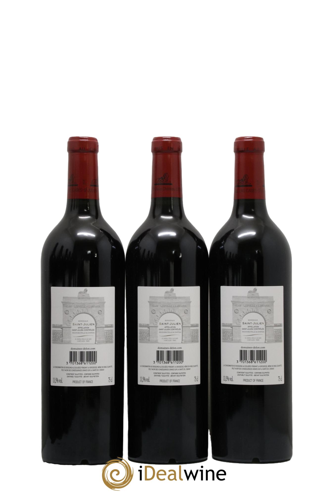Château Léoville Las Cases 2ème Grand Cru Classé 2020 - Lot de 12 bouteilles - 2