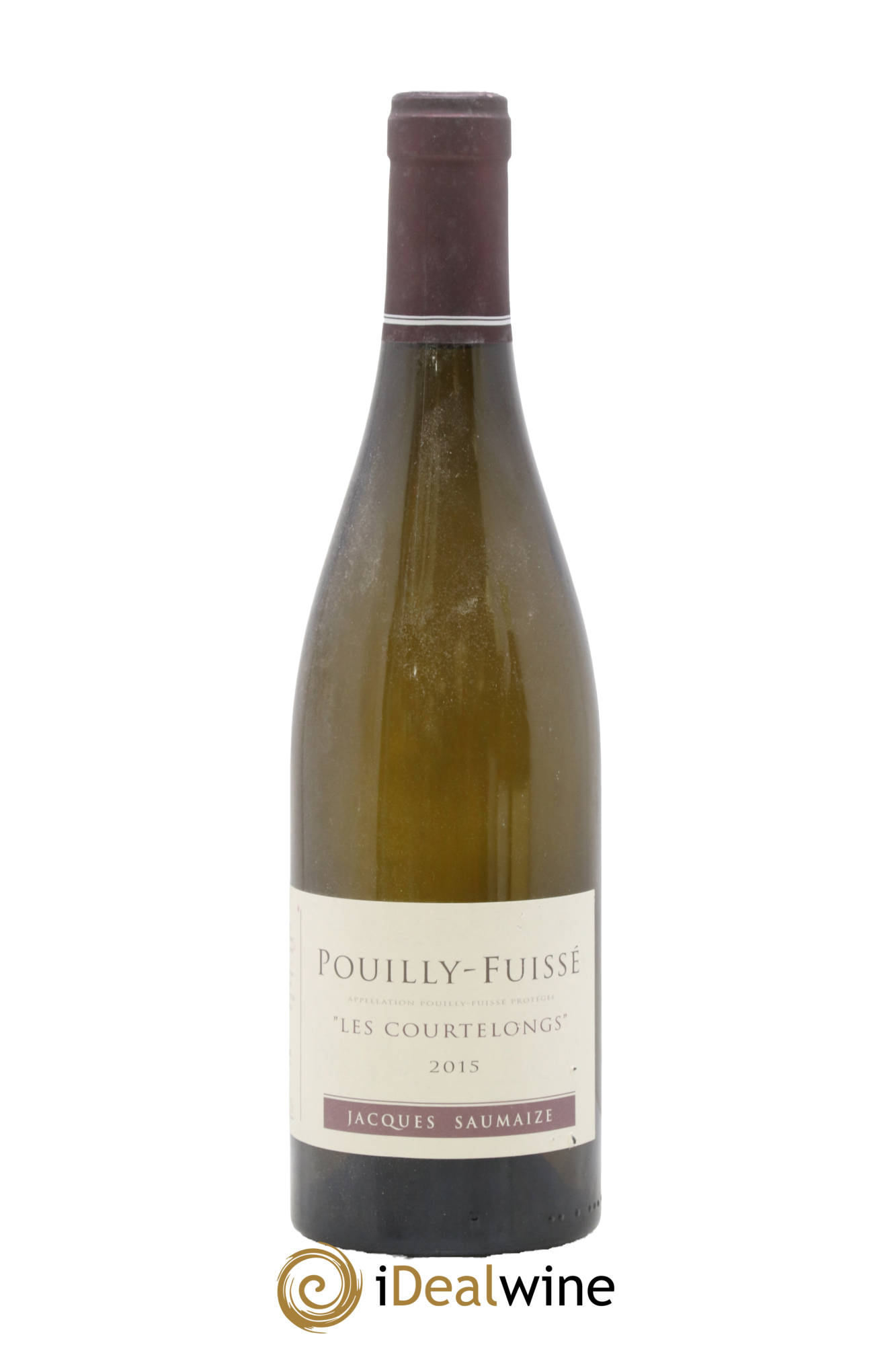 Pouilly-Fuissé Les Courtelongs Jacques et Nathalie Saumaize 2015 - Lot de 1 bouteille - 0