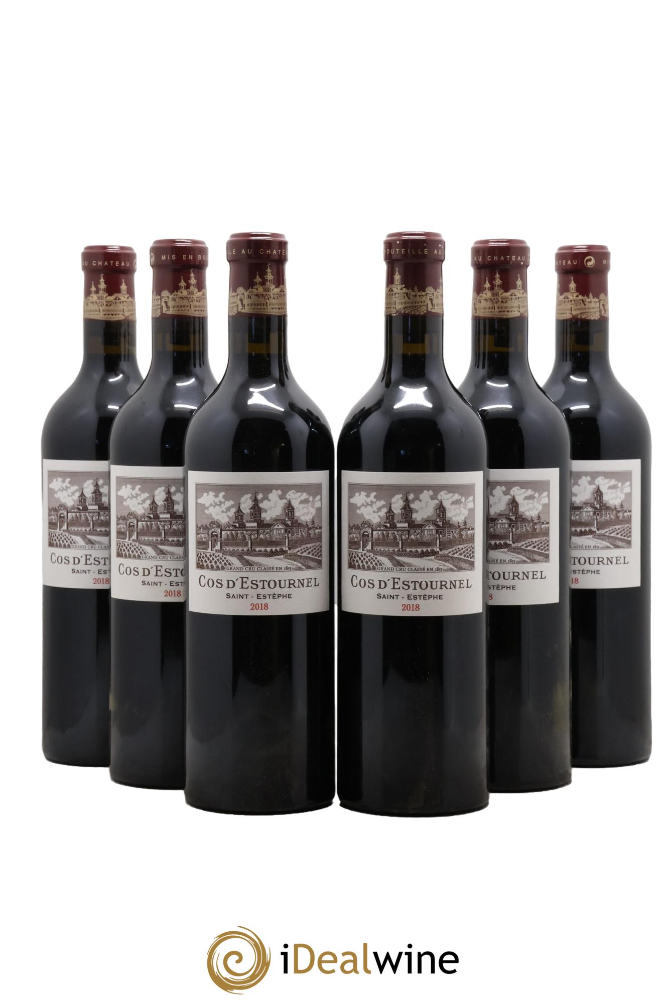 Cos d'Estournel 2ème Grand Cru Classé 2018 - Posten von 6 Flaschen - 0