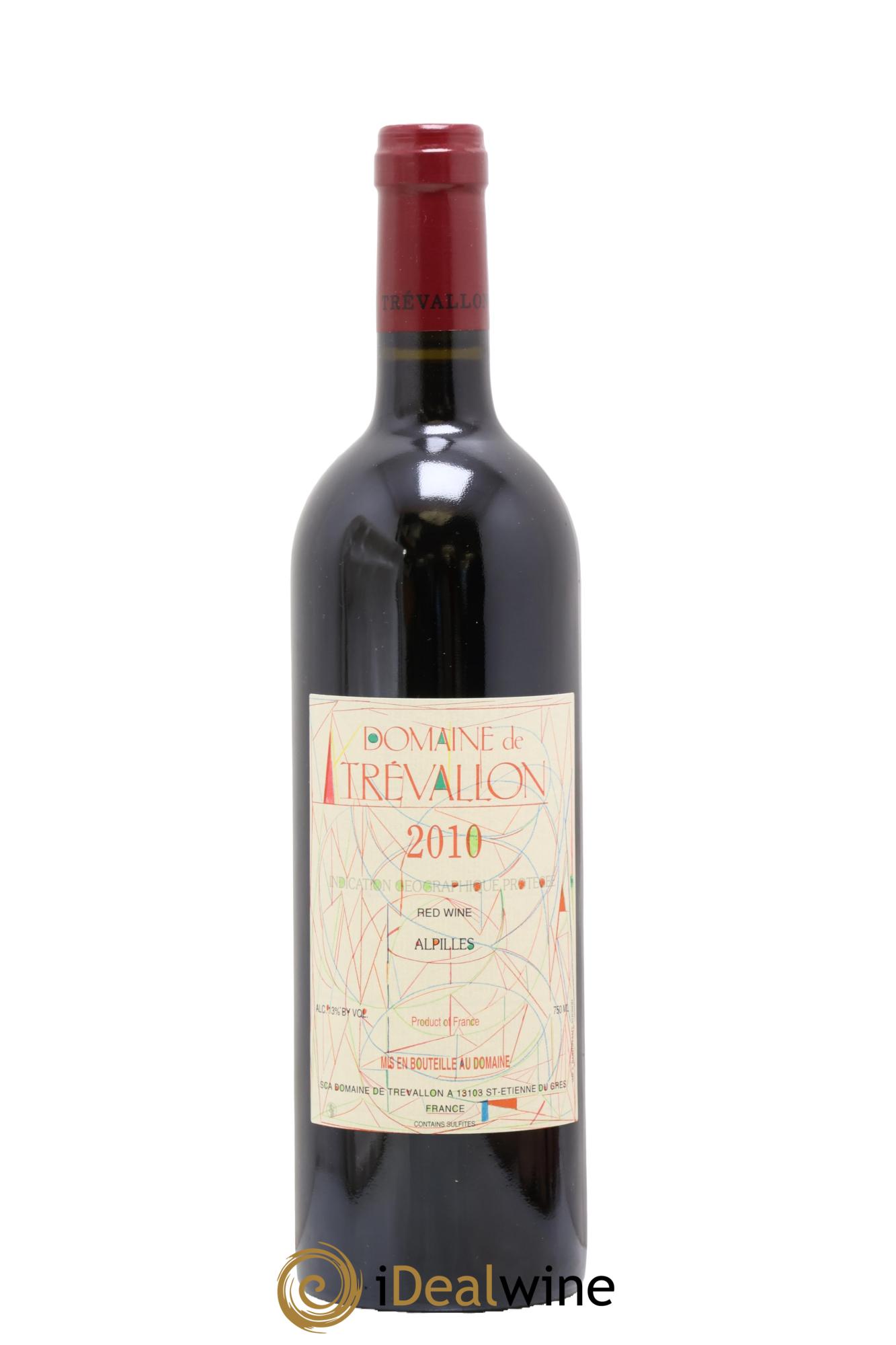 Alpilles Trévallon (Domaine de) Eloi Dürrbach 2010 - Lot de 1 bouteille - 0
