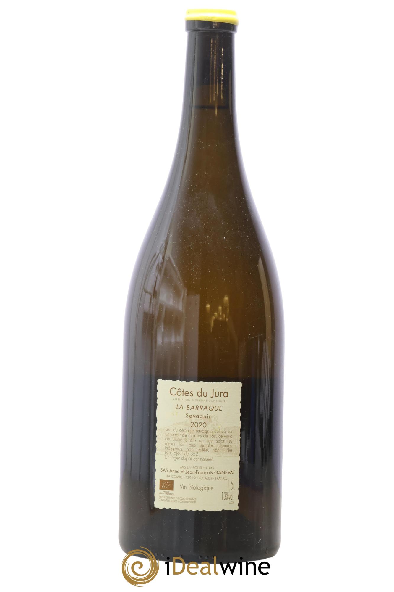 Côtes du Jura La Barraque Jean-François Ganevat 2020 - Posten von 1 Magnum - 1