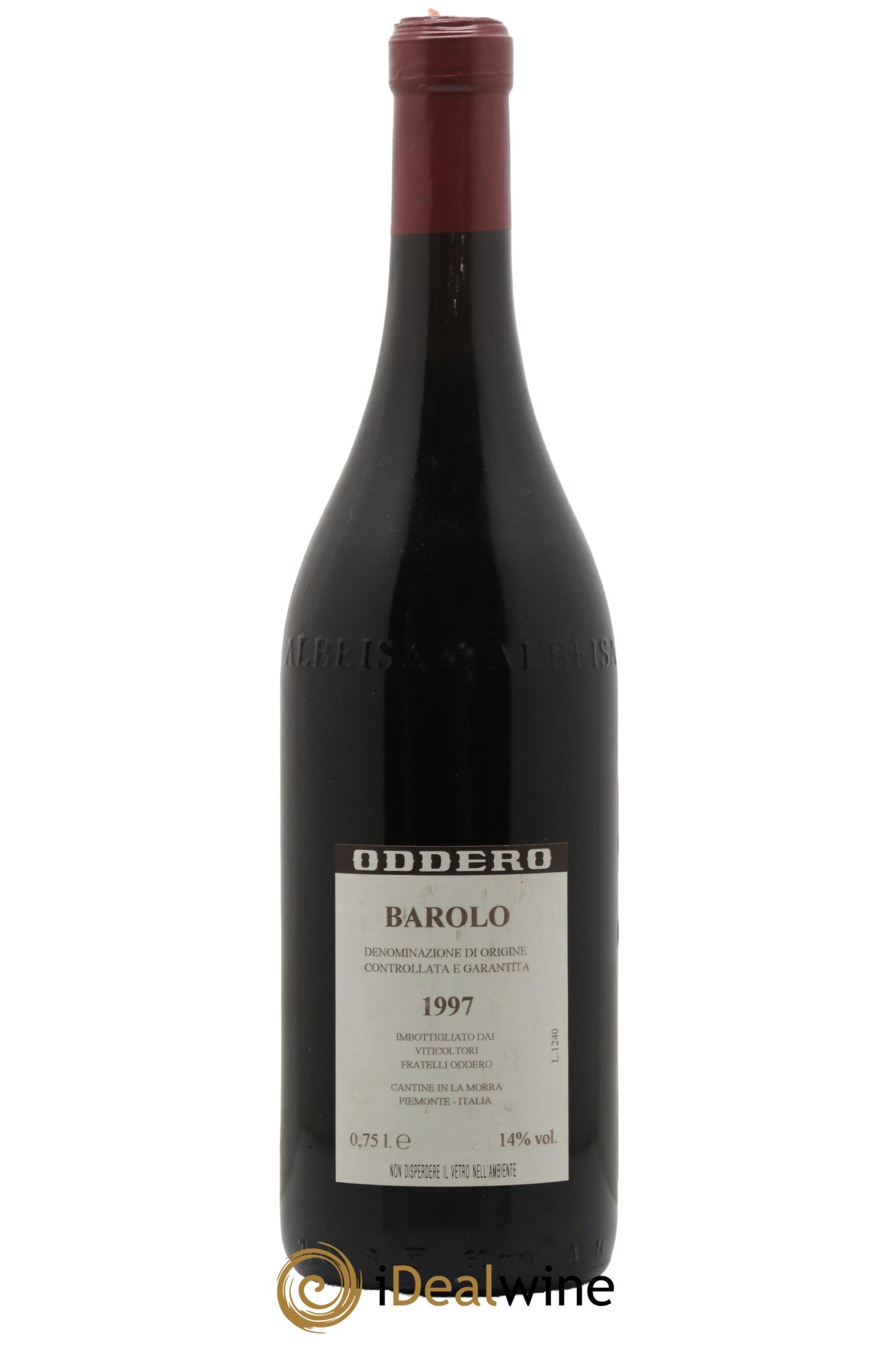 Barolo DOCG Oddero 1997 - Posten von 1 Flasche - 1