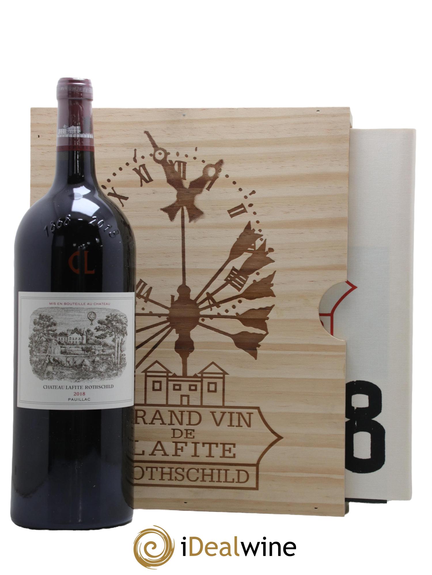 Coffret Almanach Château Lafite Rothschild 150 ans 1er Grand Cru Classé 2018 - Lot de 1 magnum - 4