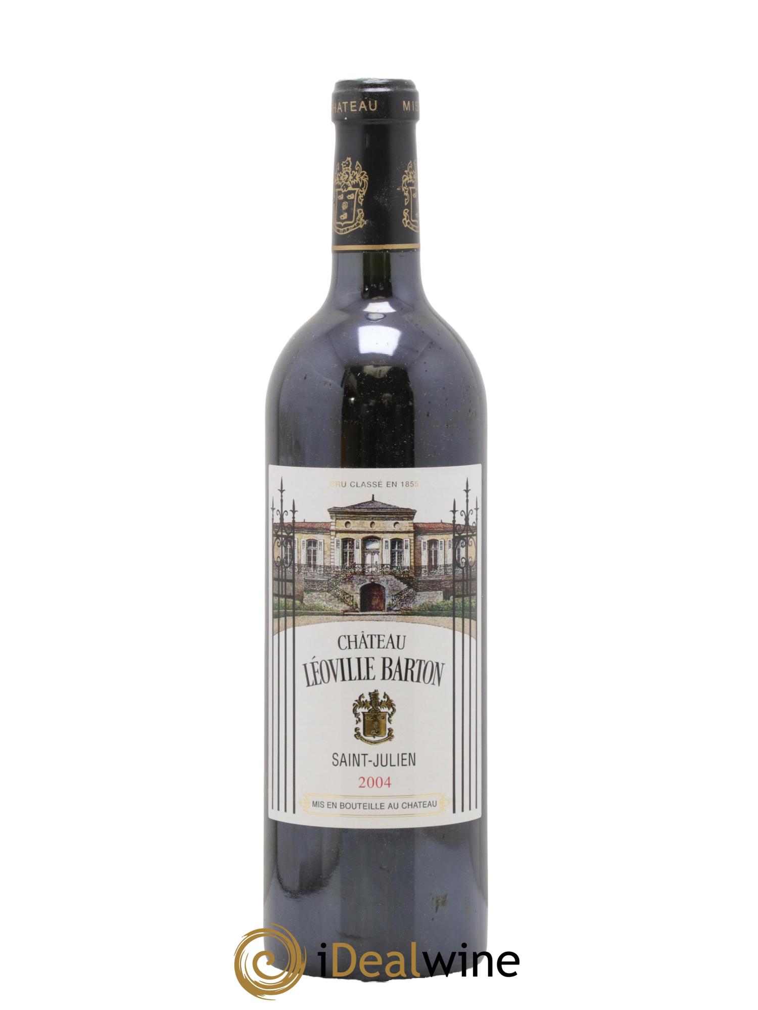 Château Léoville Barton 2ème Grand Cru Classé 2004 - Lot de 1 bouteille - 0