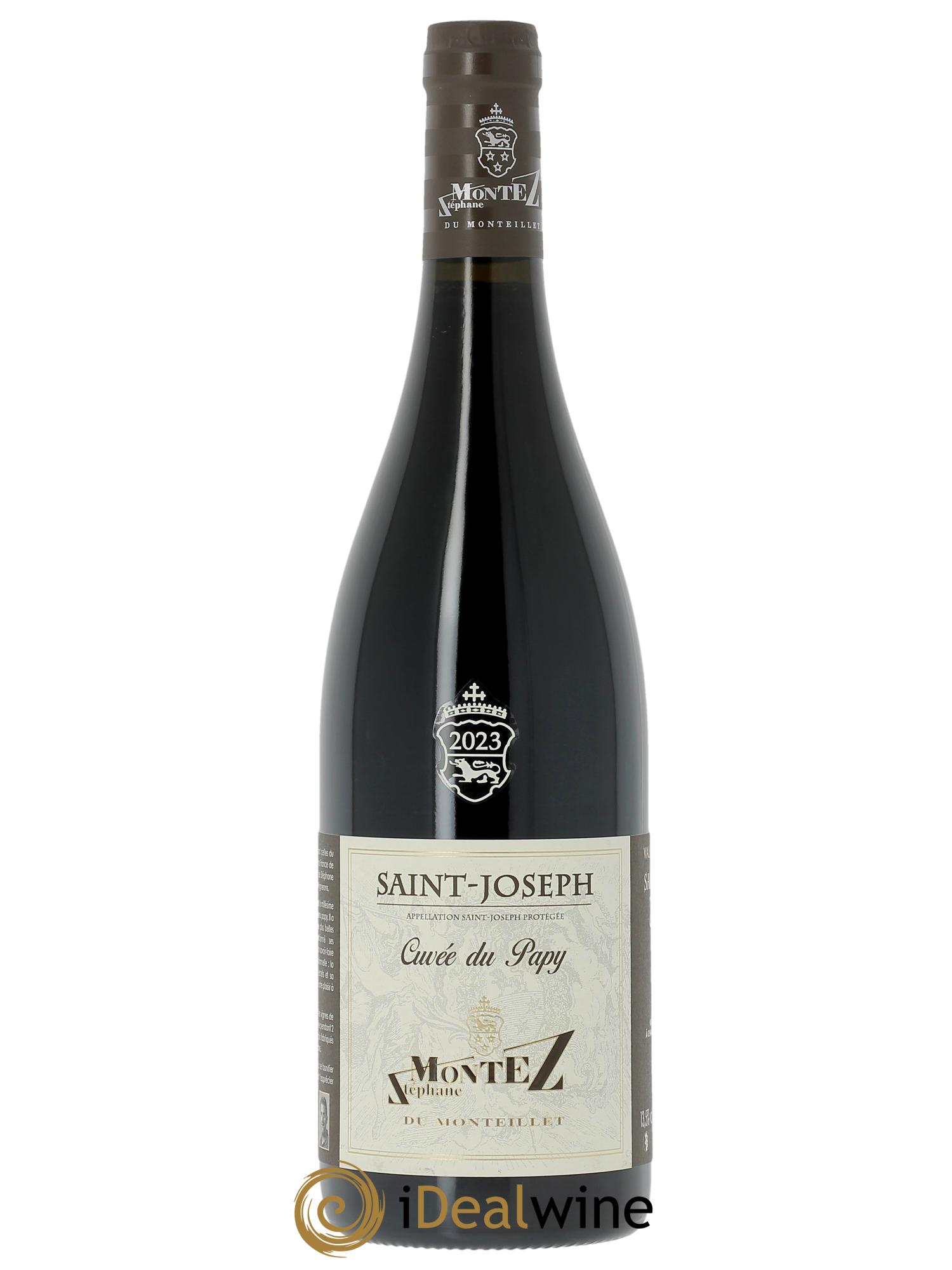 Saint-Joseph Cuvée du Papy Monteillet (Domaine du) - Stéphane Montez  2023 - Lot de 1 bouteille - 0