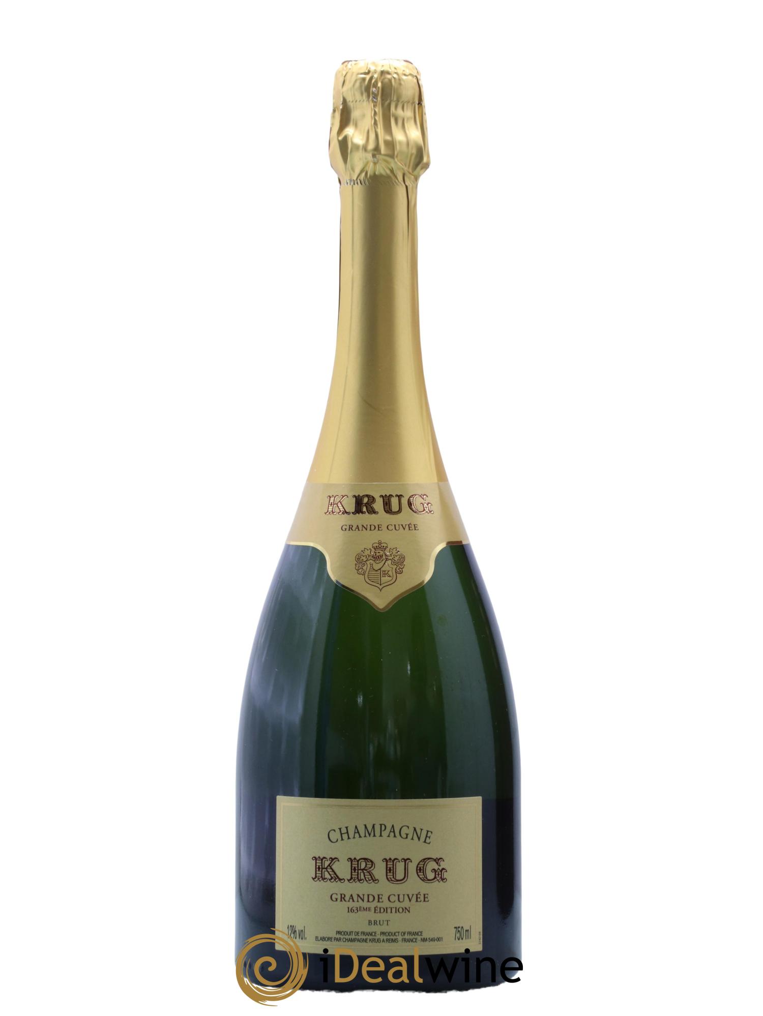 Grande Cuvée - 163ème édition Krug - Lot de 1 bouteille - 0