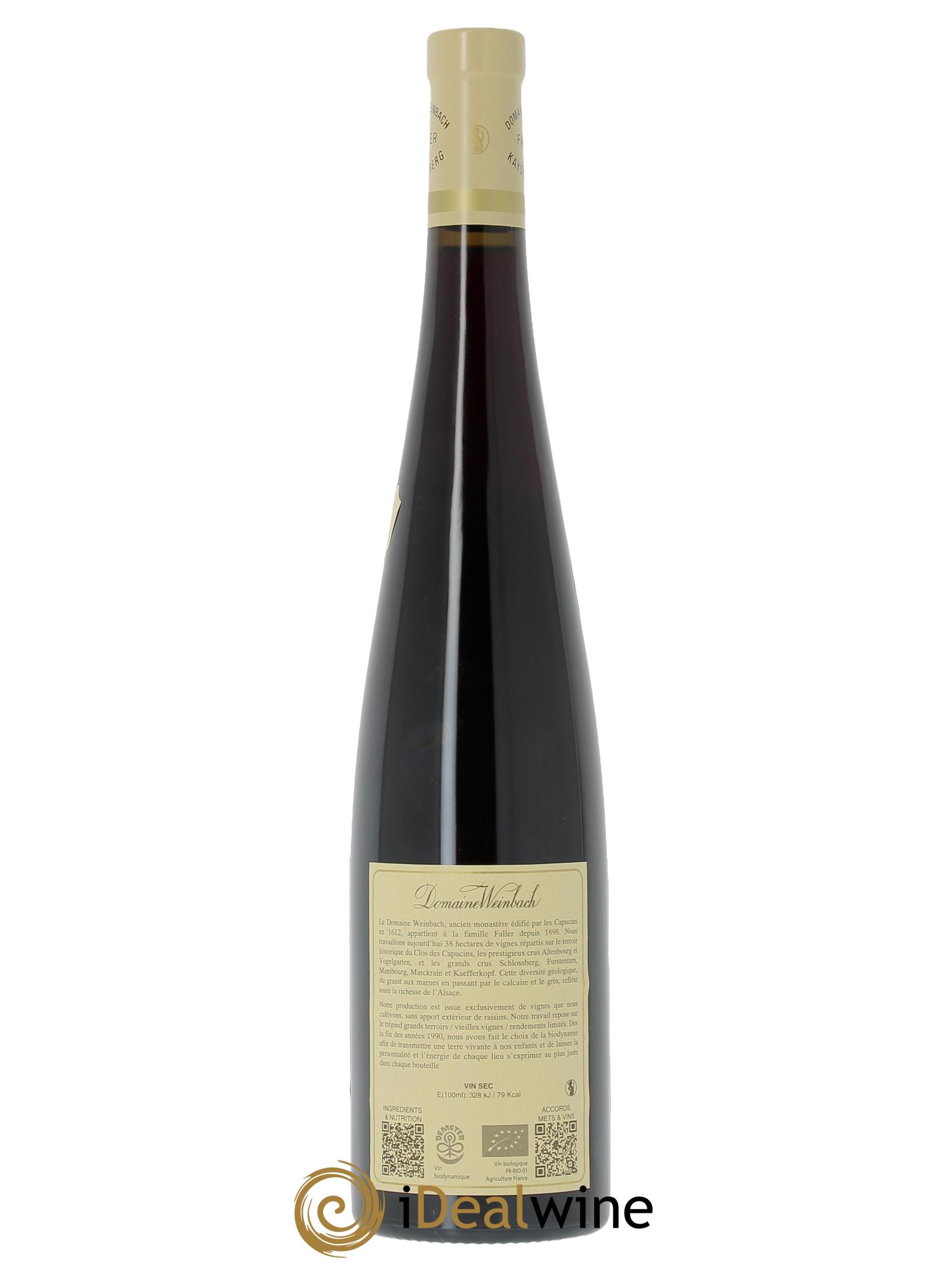 Alsace Pinot Noir Clos des Capucins Weinbach (Domaine)  2024 - Lot de 1 bouteille - 1