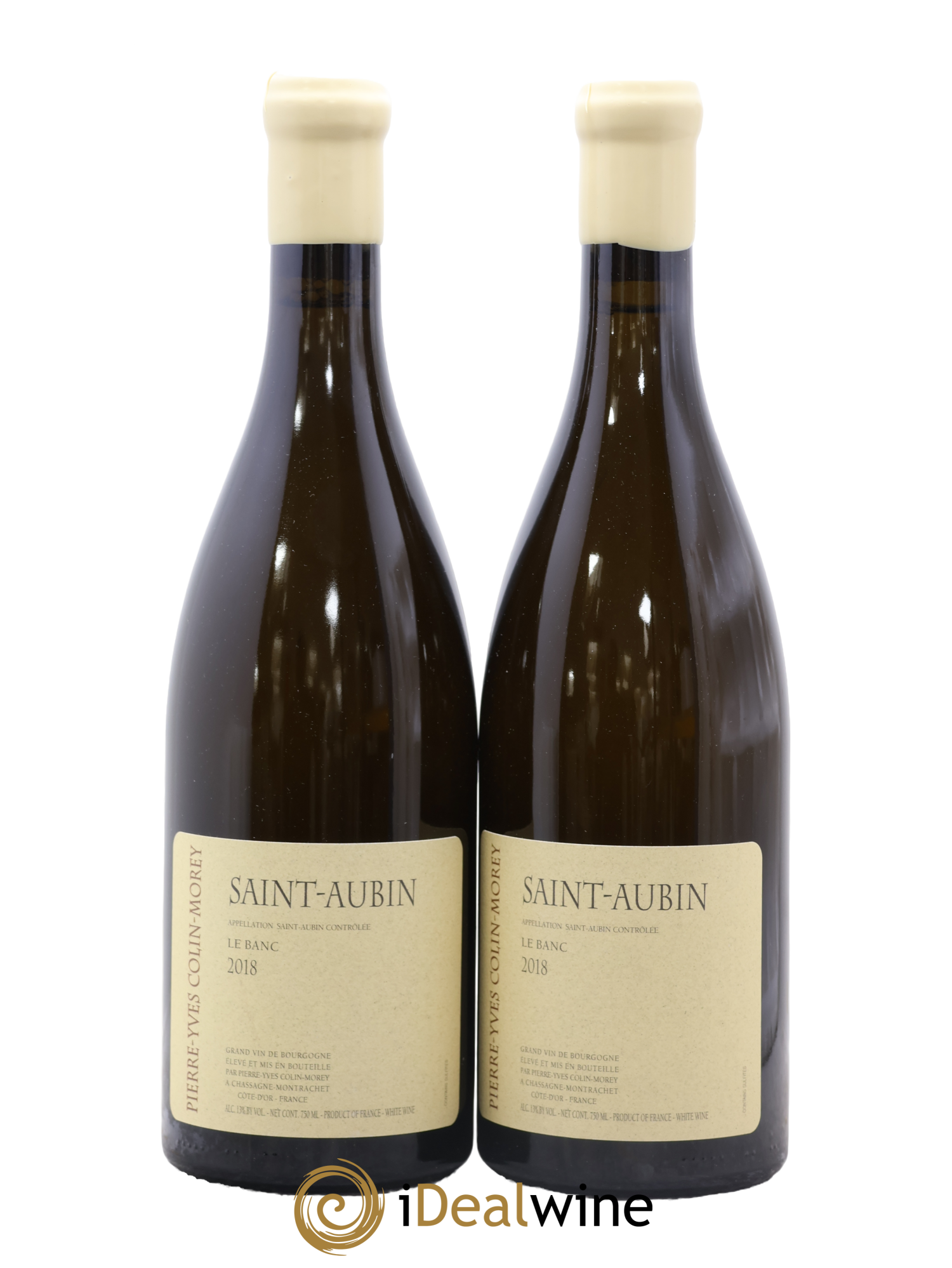 Saint-Aubin Le Banc Pierre-Yves Colin Morey 2018 - Lot de 2 bouteilles - 0