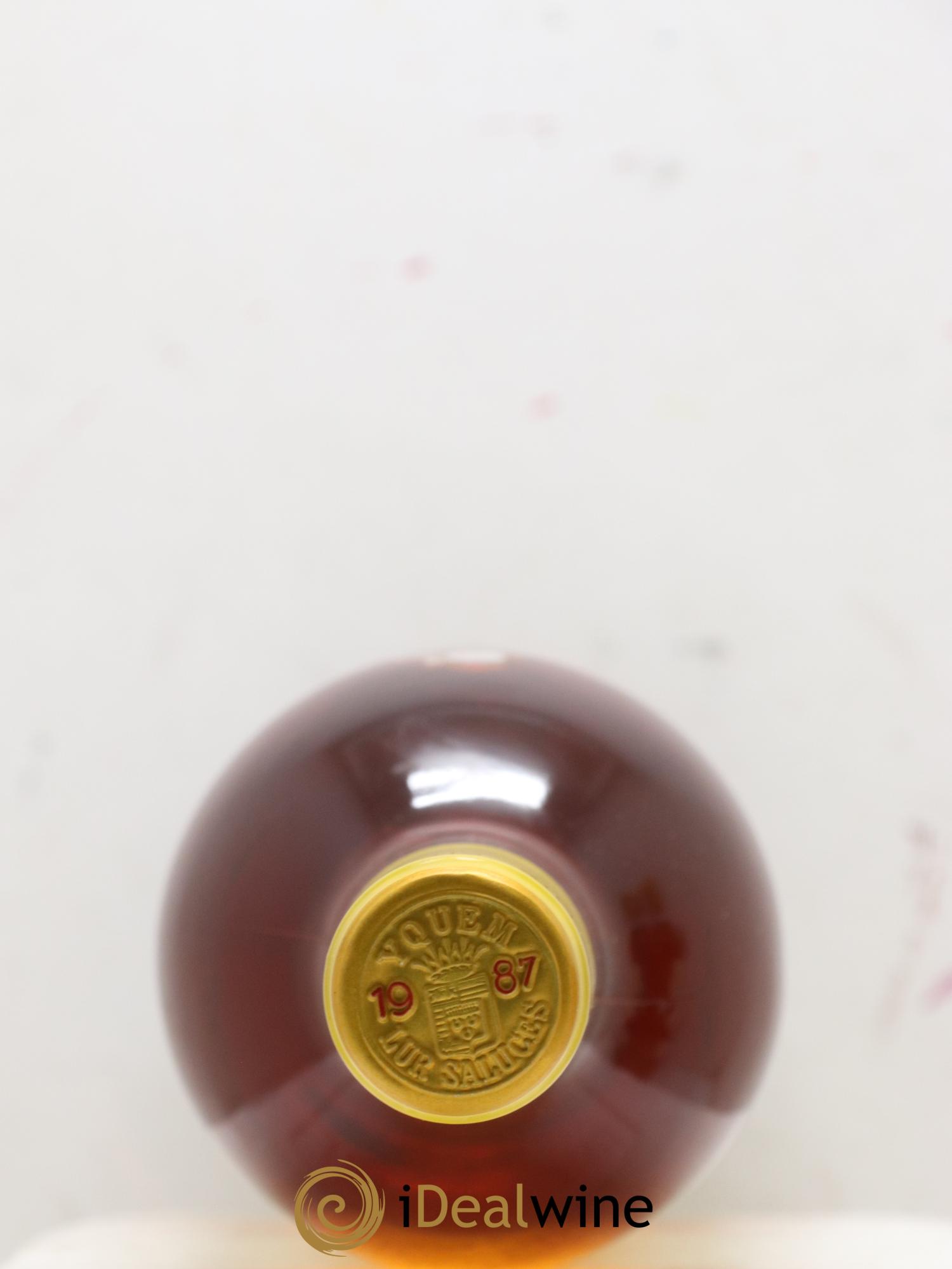 Château d' Yquem 1er Cru Classé Supérieur 1987 - Lotto di 2 bottiglie - 3