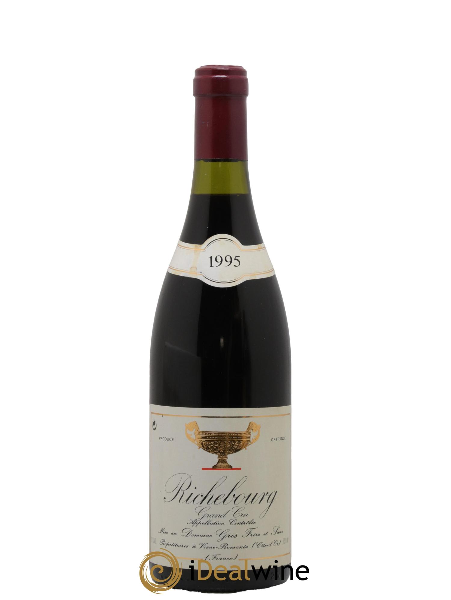 Richebourg Grand Cru Gros Frère & Soeur 1995 - Lot de 1 bouteille - 0