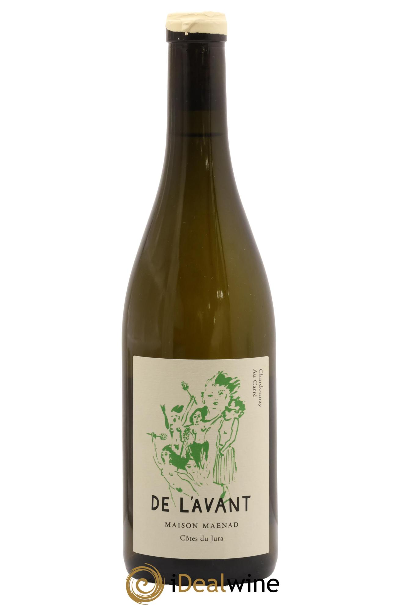 Côtes du Jura De l'Avant - Chardonnay Au Carré Katie Worobeck Maison Maenad 2022 - Lot de 1 bouteille - 0