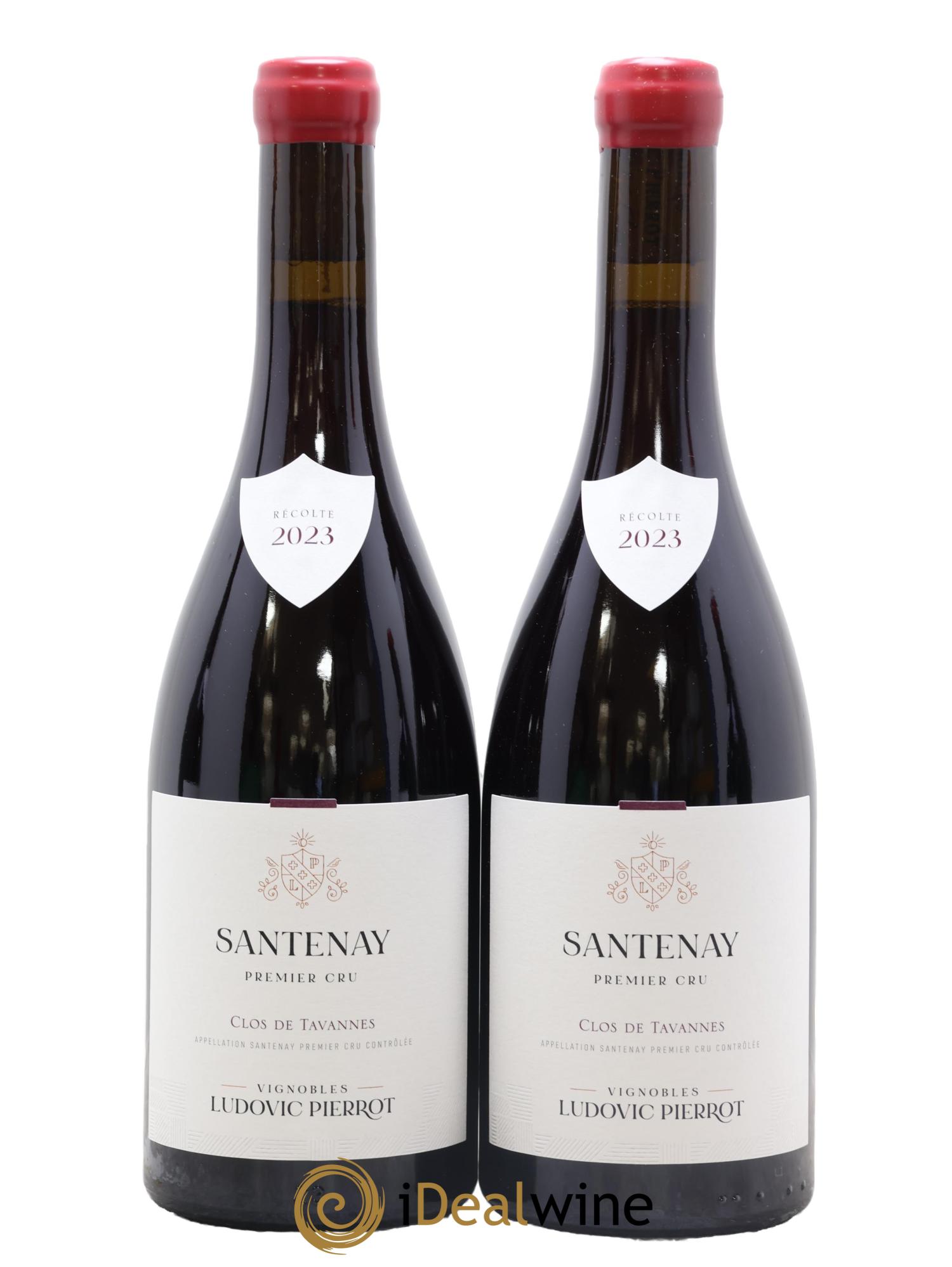 Santenay 1er Cru Clos de Tavannes ludovic pierrot 2023 - Lot de 2 bouteilles - 0