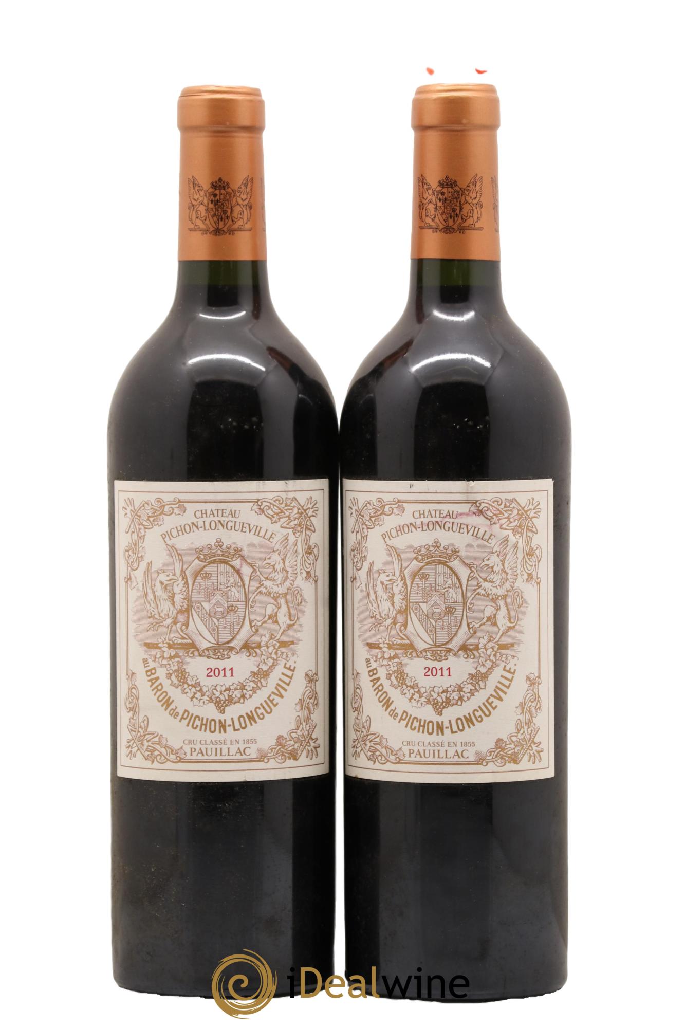 Pichon Longueville Baron 2ème Grand Cru Classé 2011 - Lot de 2 bouteilles - 0