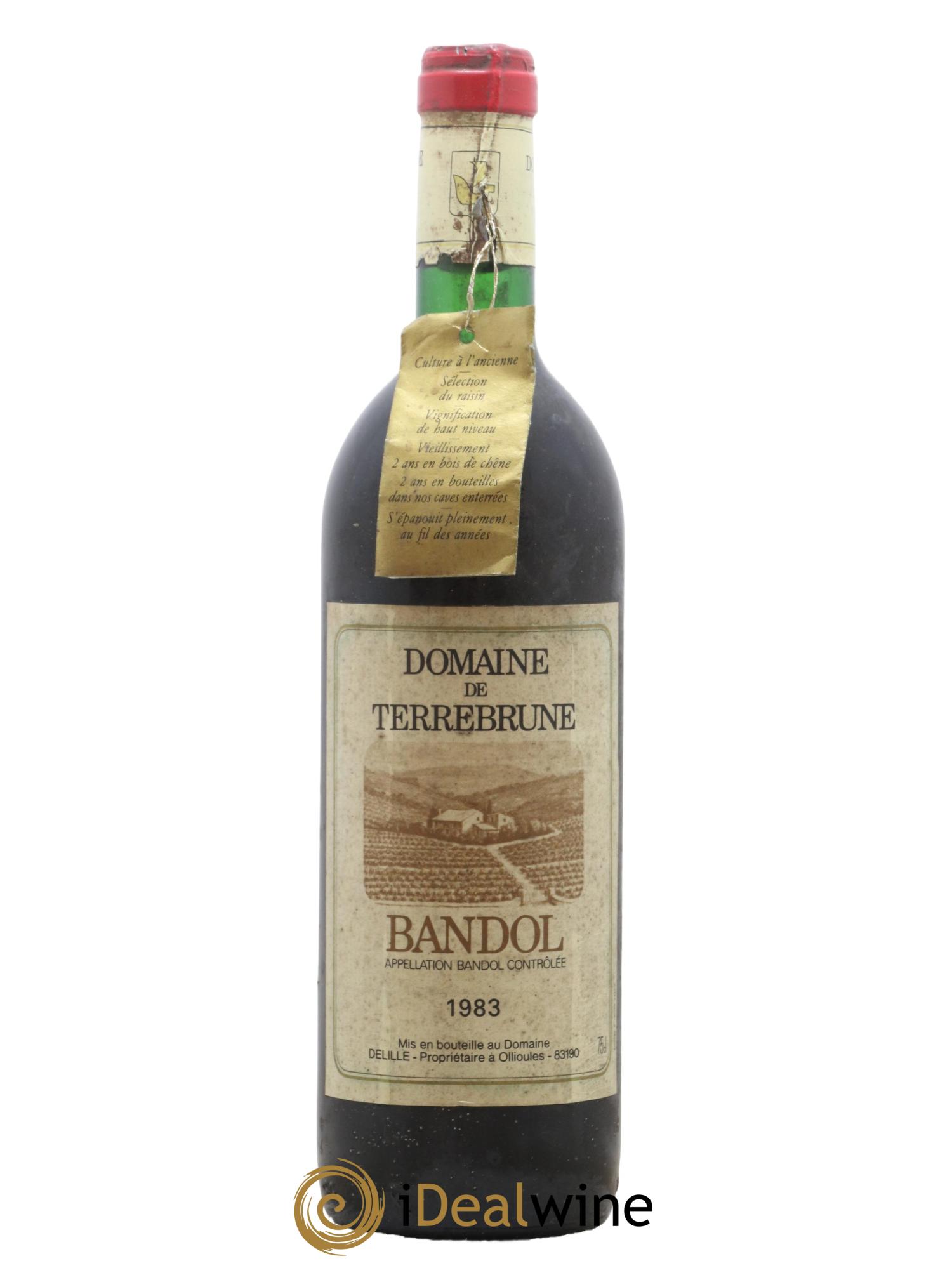 Bandol Terrebrune (Domaine de) 1983 - Lot de 1 bouteille - 0