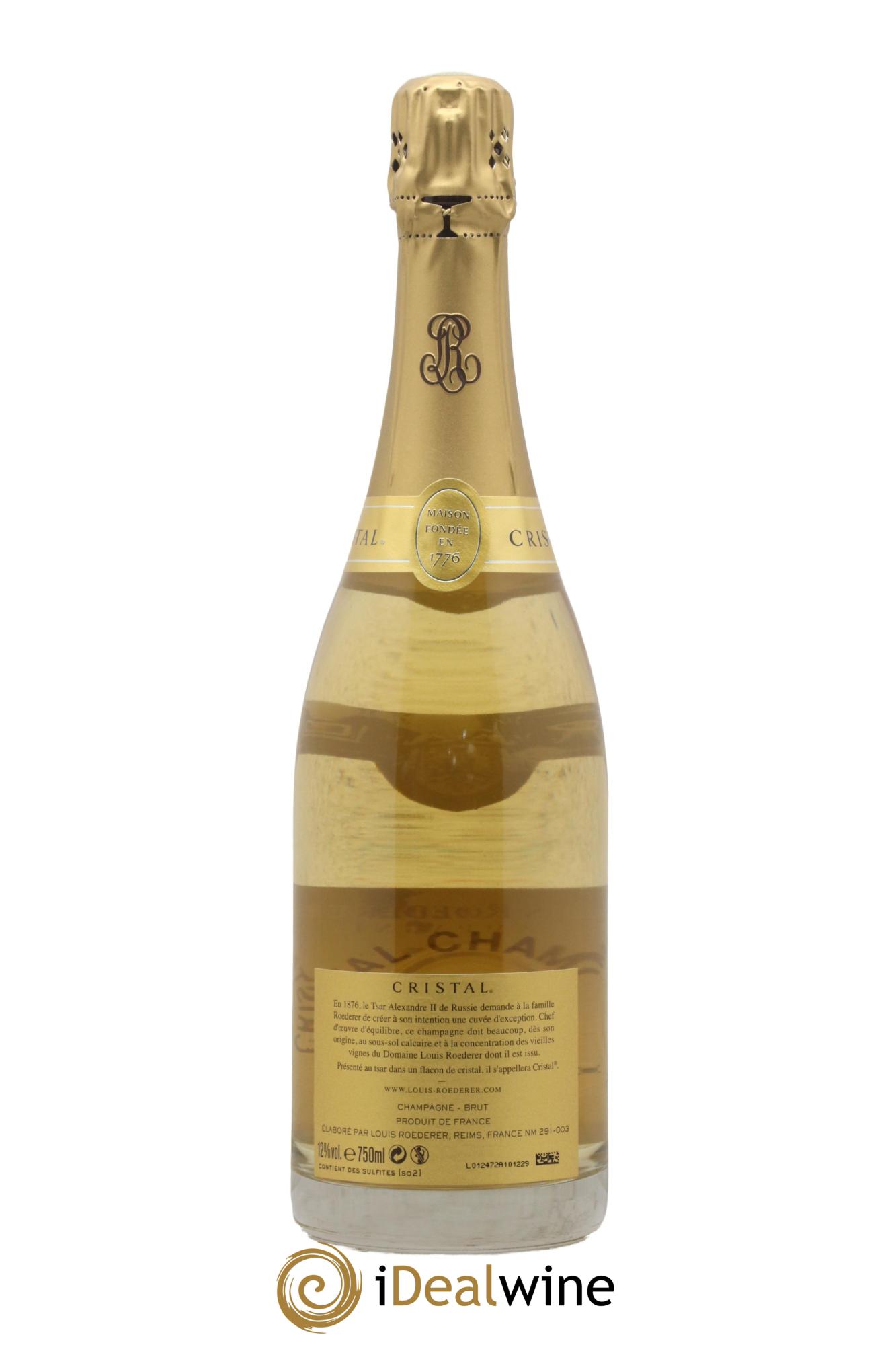 Cristal Louis Roederer 2008 - Lot of 1 bottle - 1