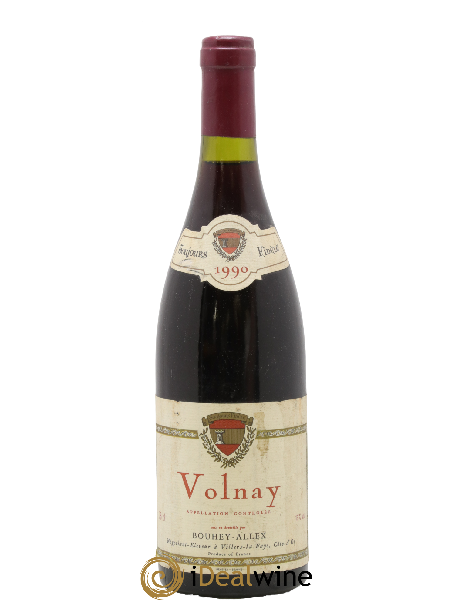 Volnay Bouhey-Allex 1990 - Lot of 1 bottle - 0