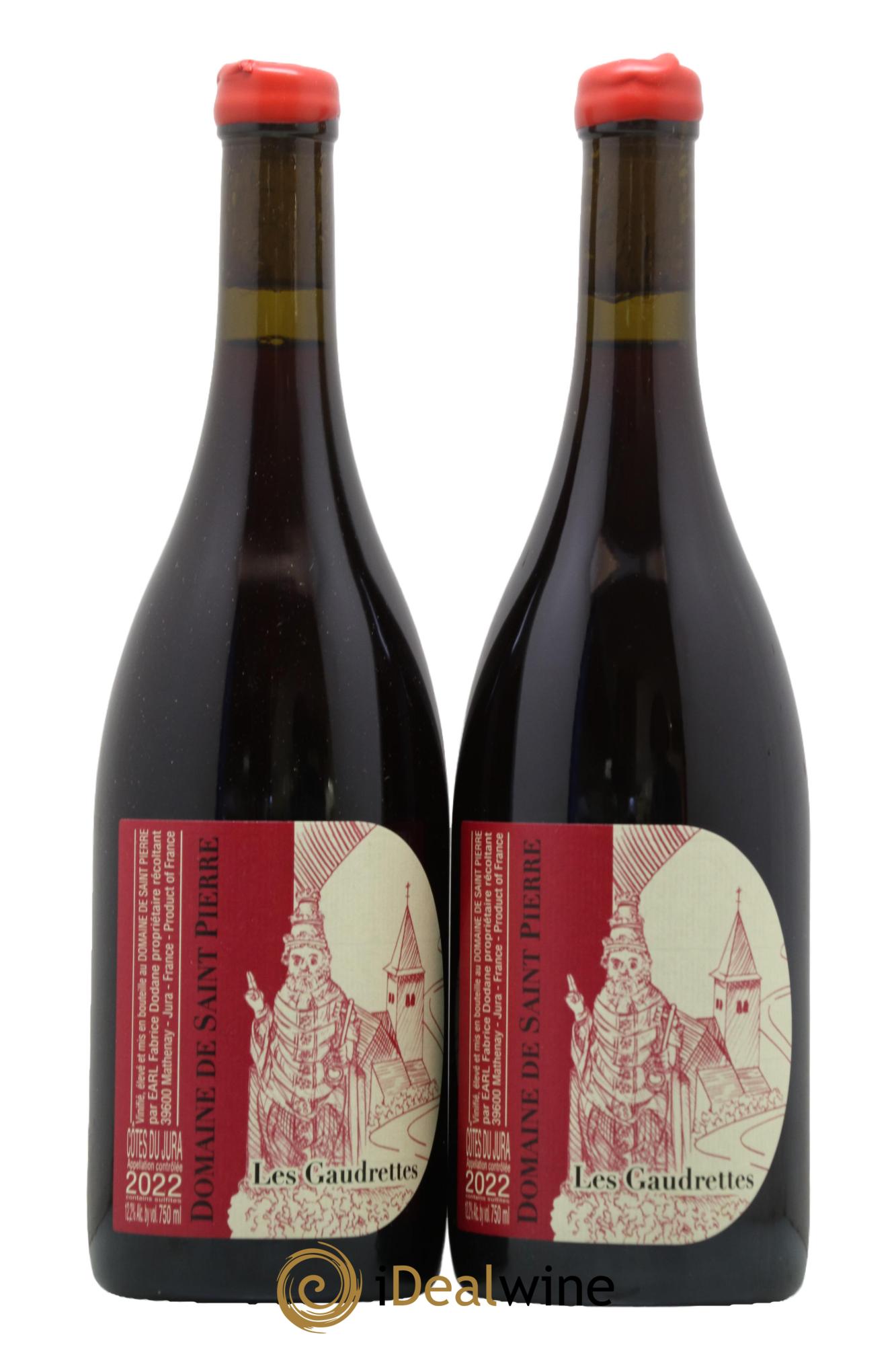 Arbois Les Gaudrettes Saint-Pierre (Domaine) Fabrice Dodane 2022 - Lot de 2 bouteilles - 0