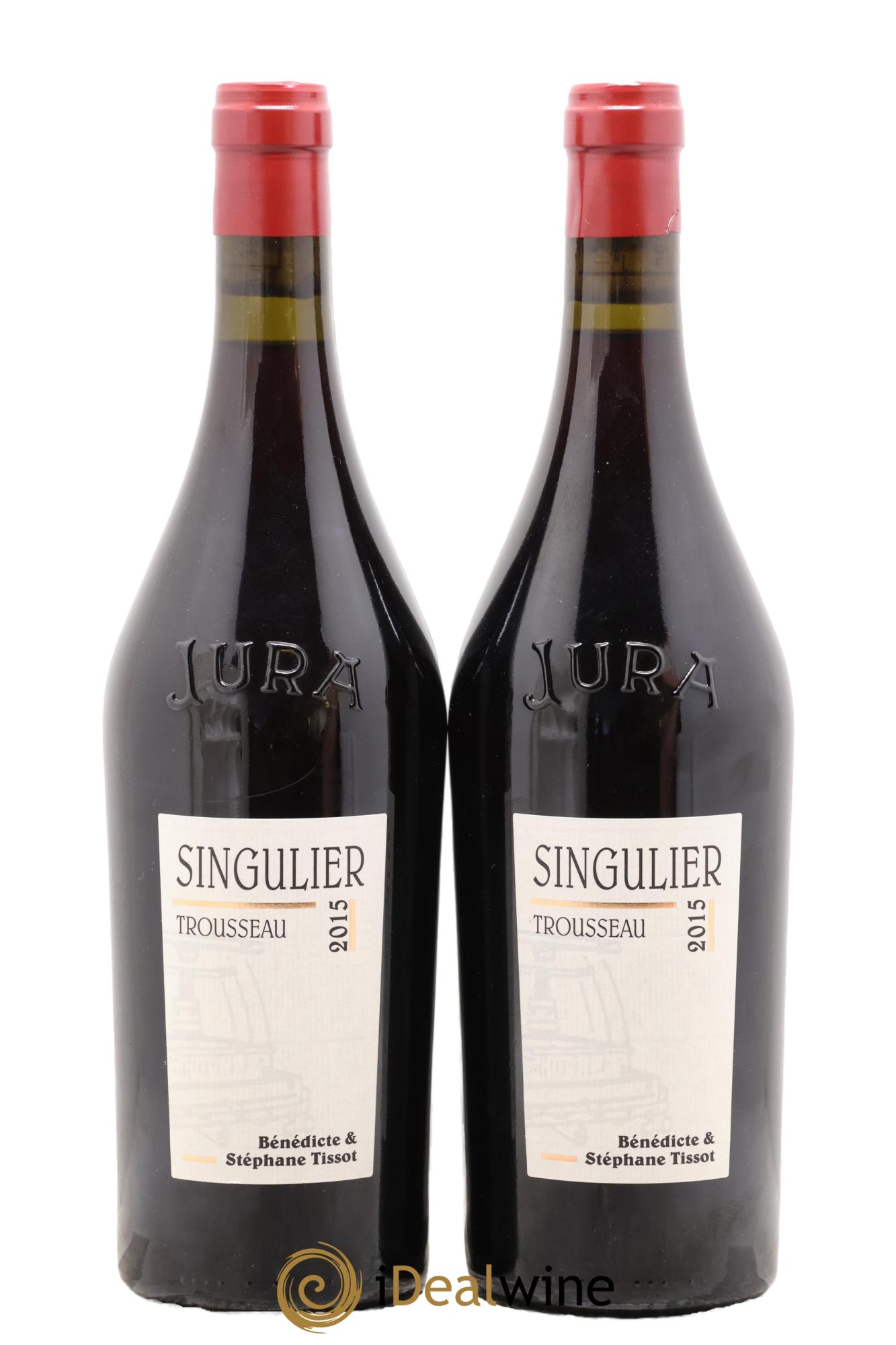 Arbois Trousseau Singulier Bénédicte et Stéphane Tissot 2015 - Lot de 2 bouteilles - 0