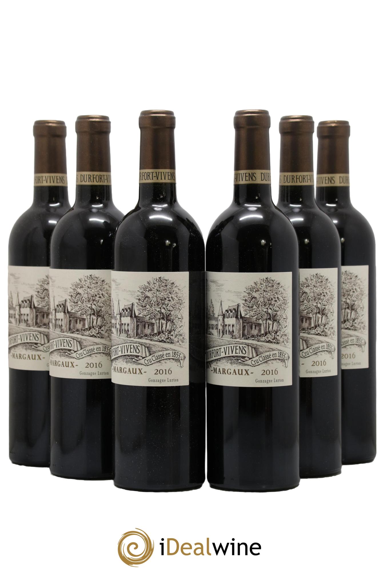 Château Durfort Vivens 2ème Grand Cru Classé 2016 - Lotto di 6 bottiglie - 0