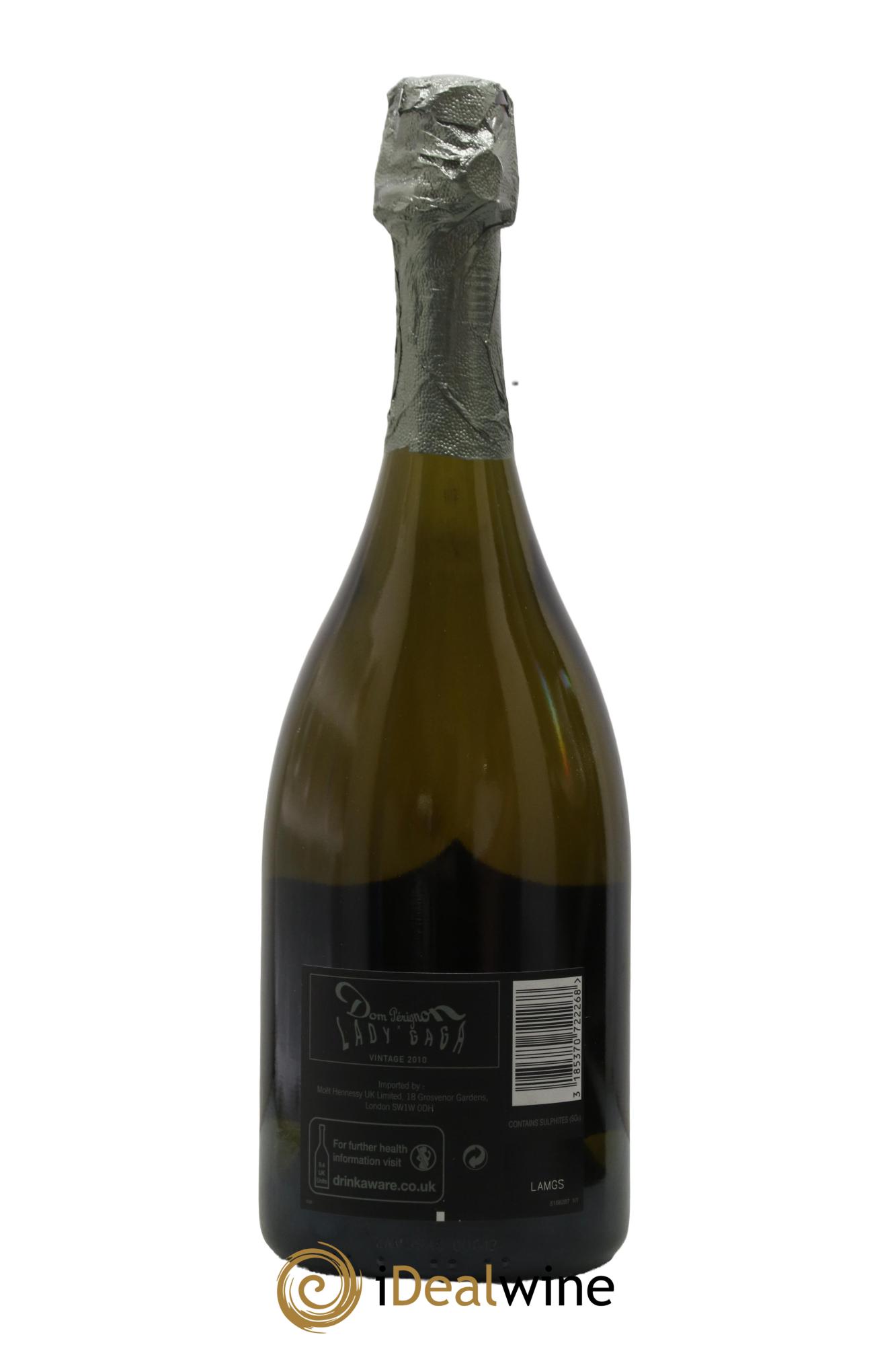 Vintage Edition Limitée Lady Gaga Dom Pérignon 2010 - Lot of 1 bottle - 2