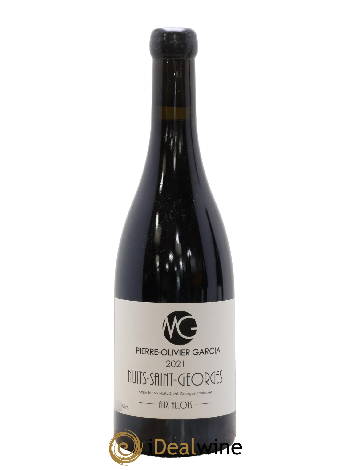 Nuits Saint-Georges Aux Allots Pierre Olivier Garcia 2021 - Lot de 1 bouteille - 0