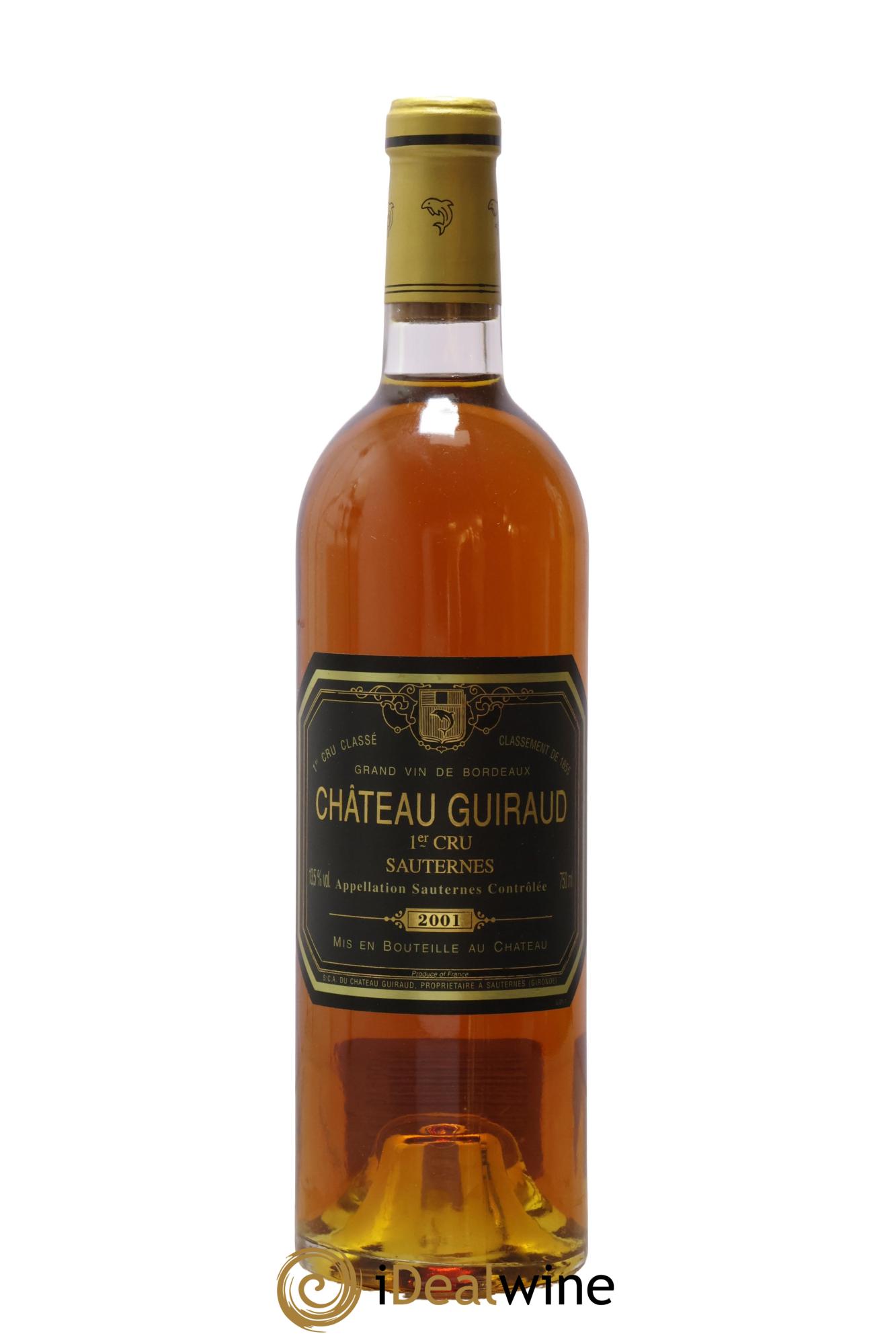 Château Guiraud 1er Grand Cru Classé 2001 - Lot of 1 bottle - 0