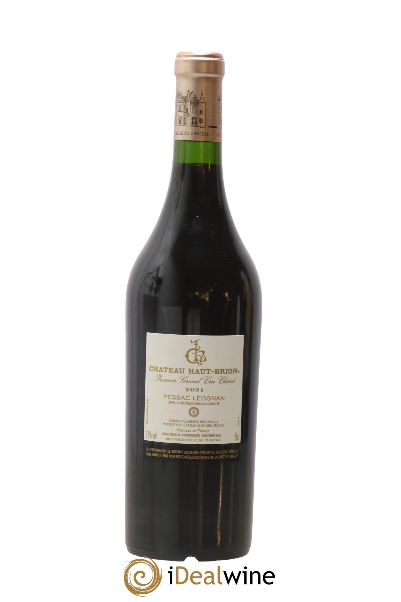 Château Haut Brion 1er Grand Cru Classé 2021 - Lot of 1 bottle - 1