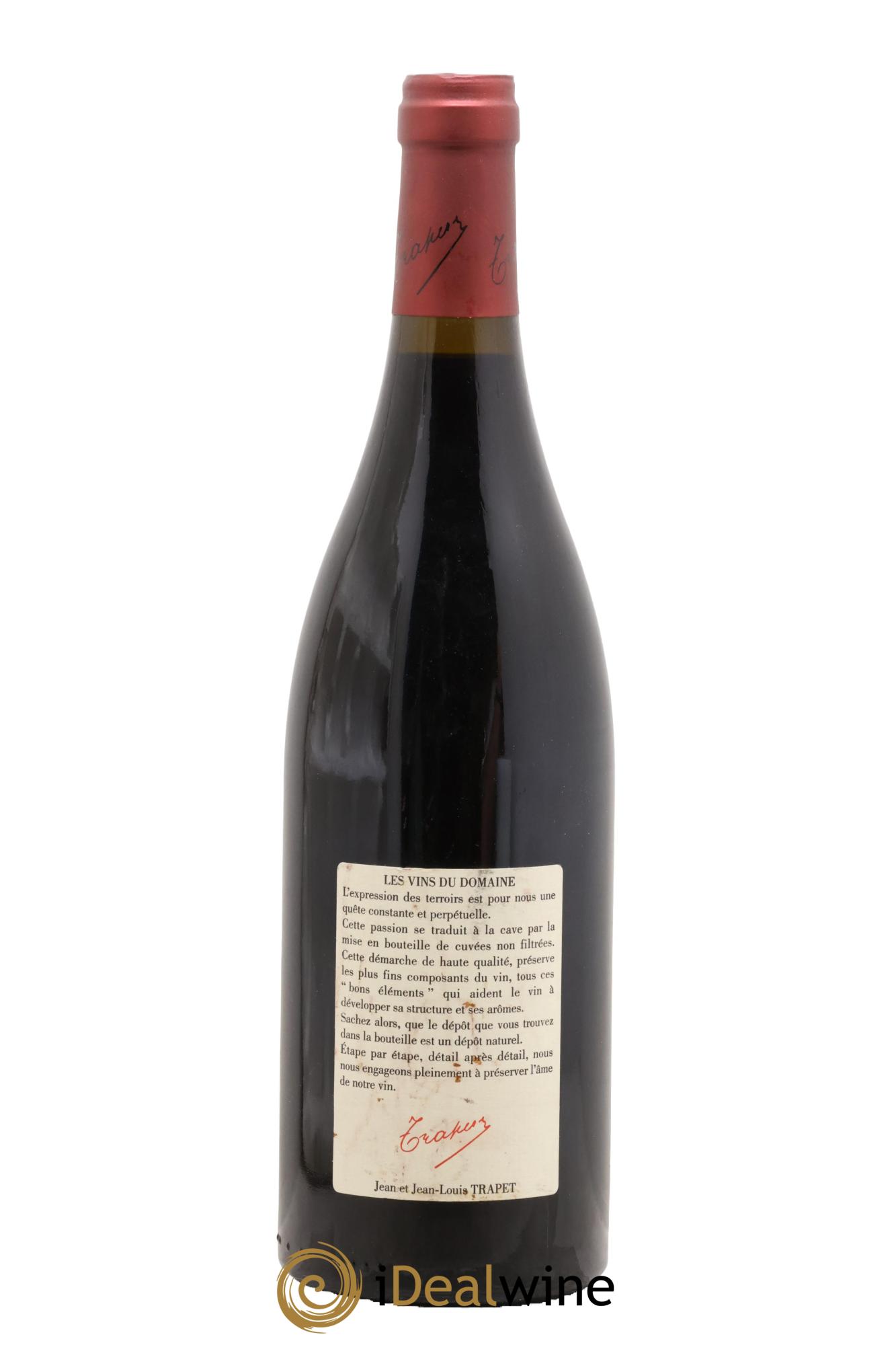 Chambertin Grand Cru Domaine Trapet 2000 - Lot de 1 bouteille - 1