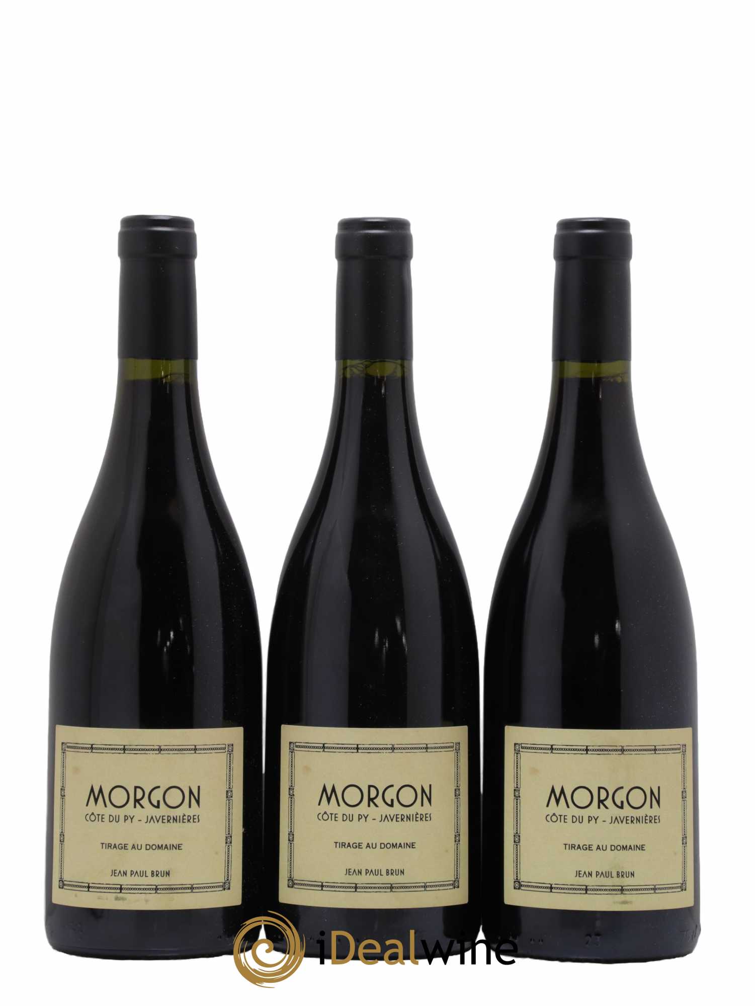 Morgon Côte du Py Javernières Terres dorées - J-P. Brun (Domaine des) 2020 - Lot de 3 bouteilles - 0