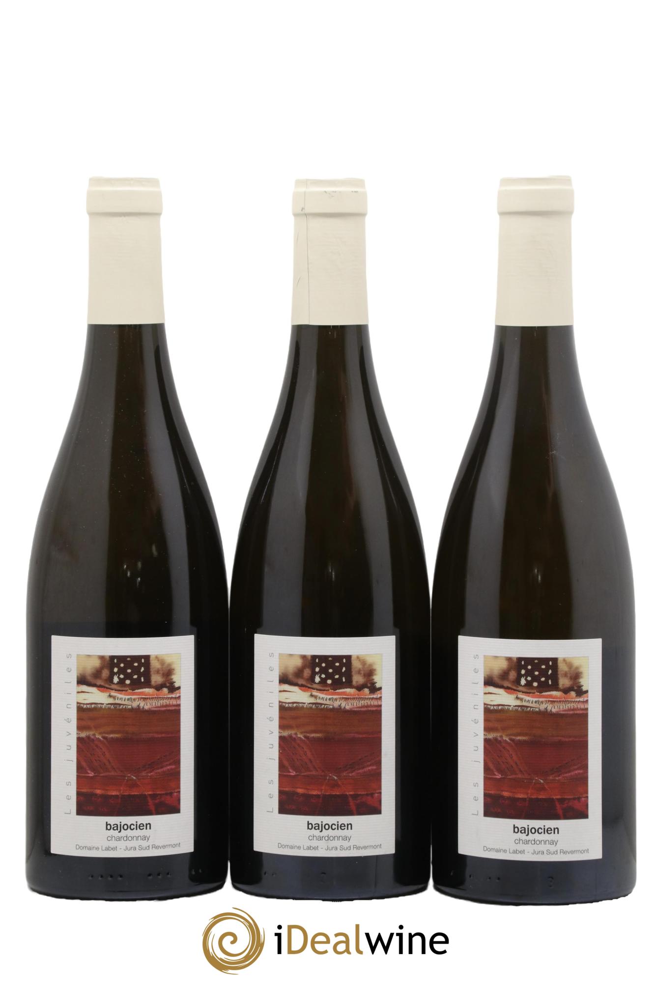 Côtes du Jura Chardonnay Bajocien Romain - Julien - Charline Labet 2022 - Posten von 3 Flaschen - 0