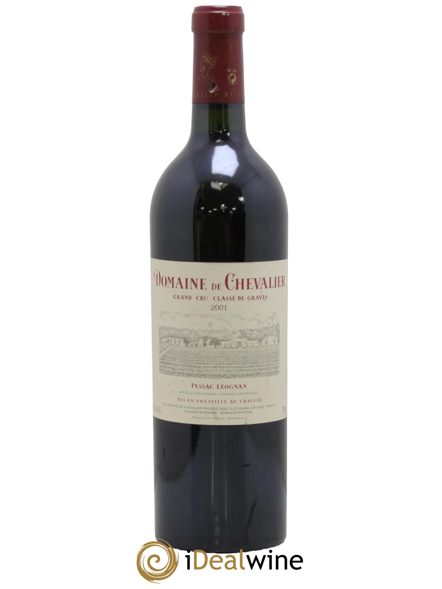 Domaine de Chevalier Cru Classé de Graves 2001 - Lotto di 1 bottiglia - 0