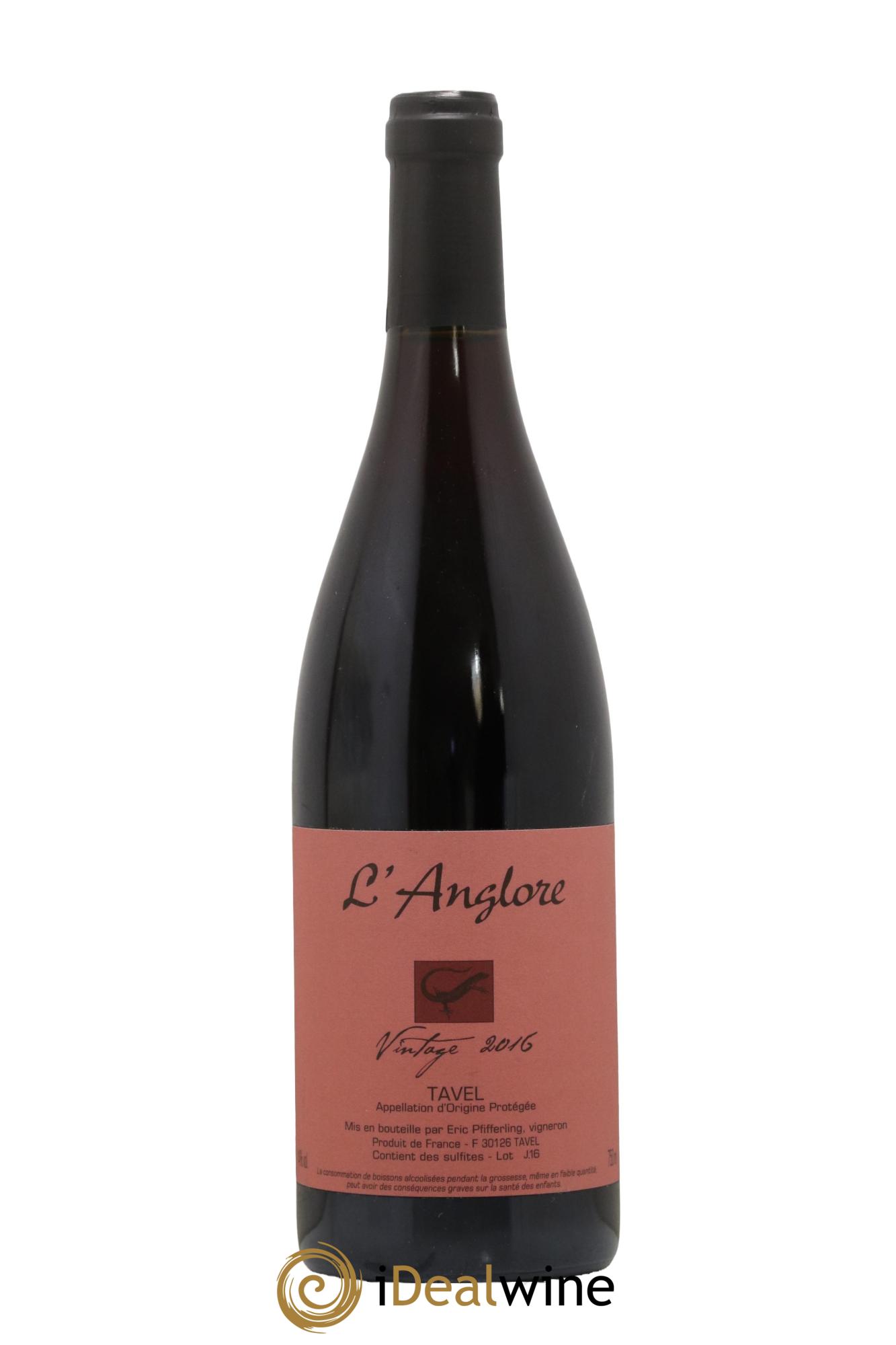 Tavel Vintage L'Anglore 2016 - Posten von 1 Flasche - 0