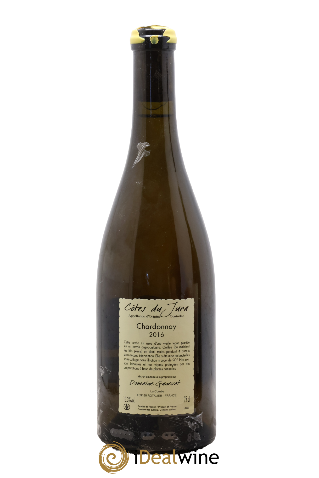 Côtes du Jura Les Chamois du Paradis Jean-François Ganevat (Domaine) 2016 - Lot of 1 bottle - 1