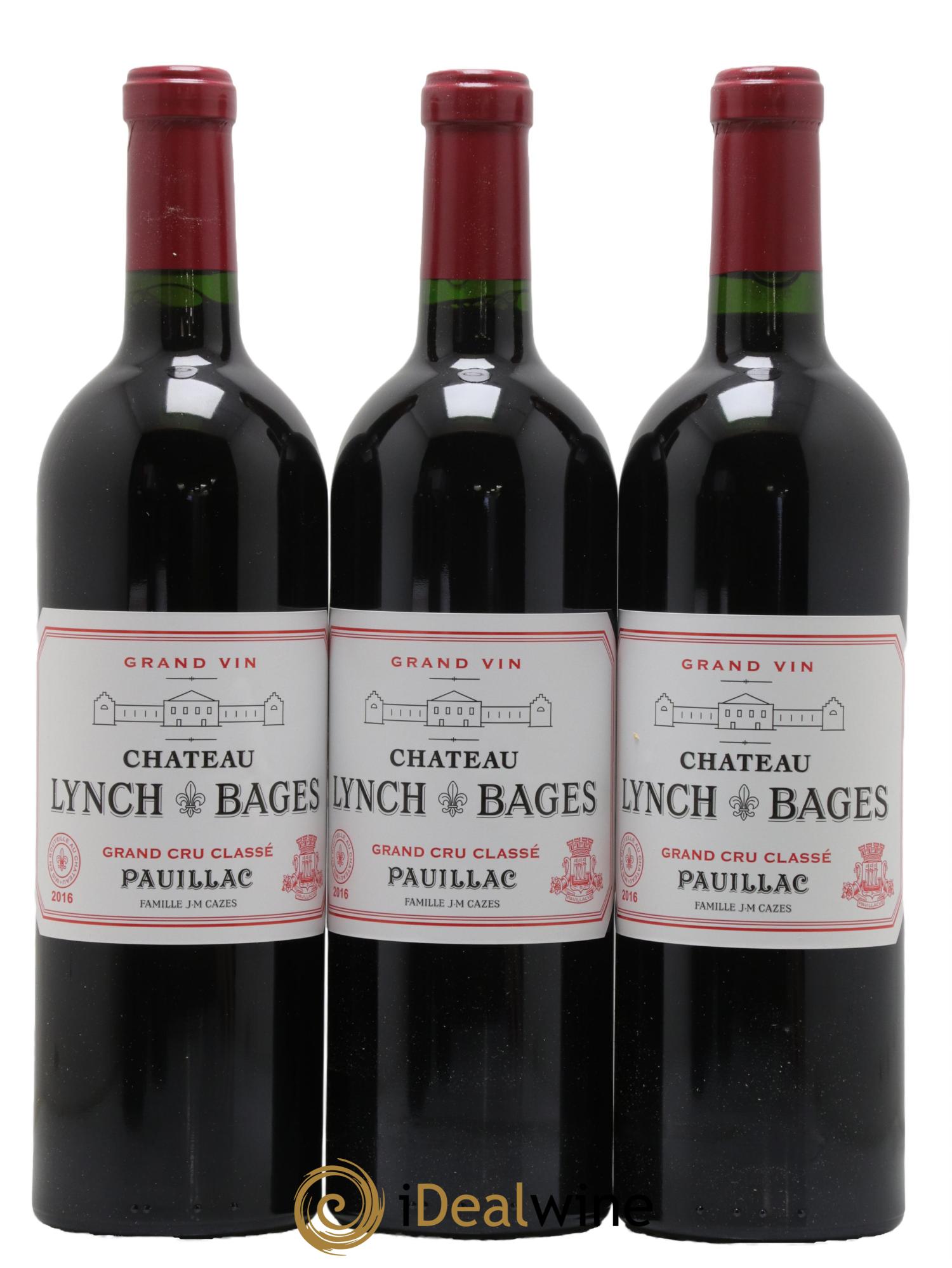 Château Lynch Bages 5ème Grand Cru Classé 2016 - Lot de 6 bouteilles - 1