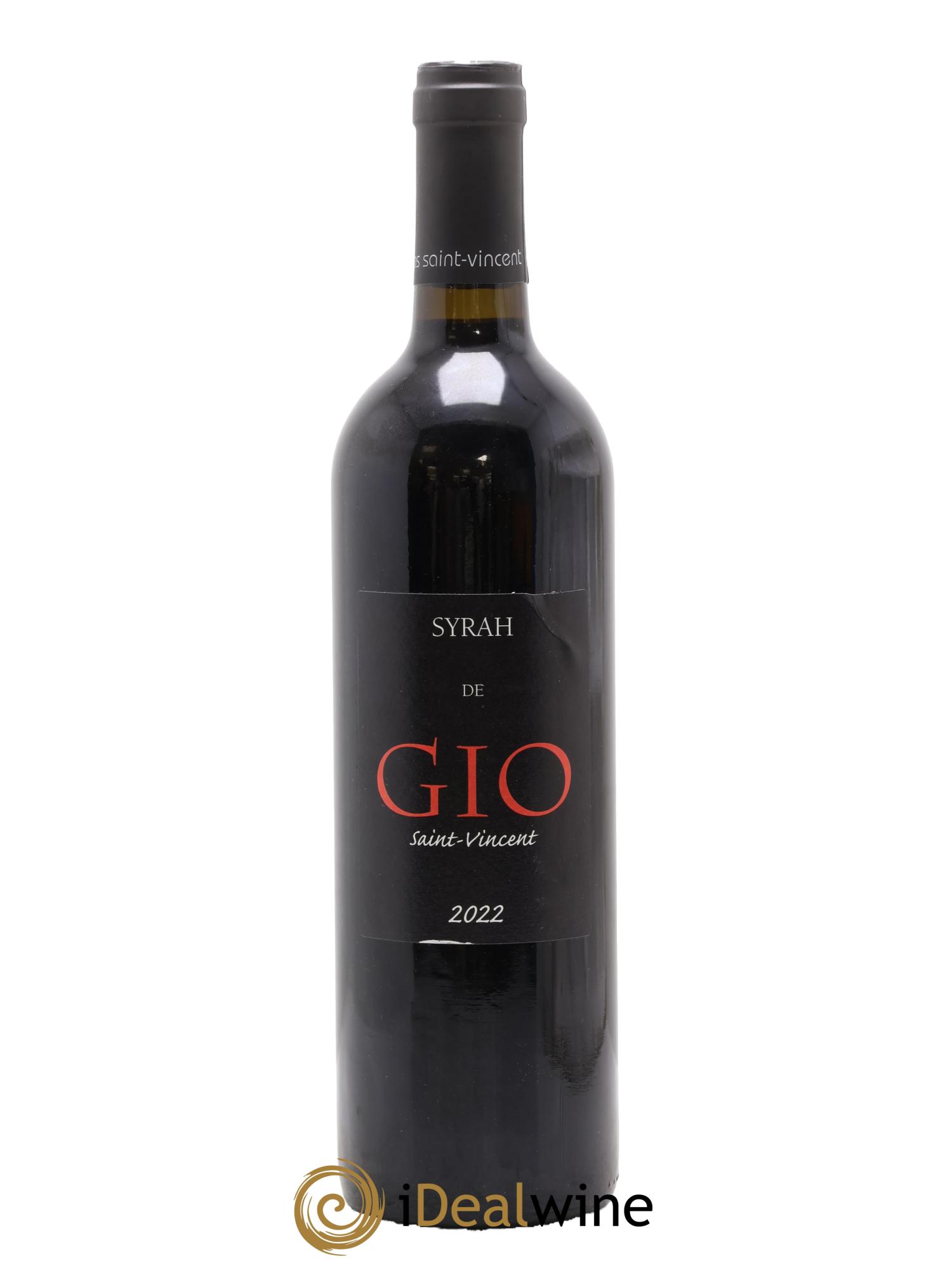 Vin de France Syrah de Gio Saint Vincent 2022 - Posten von 1 Flasche - 0