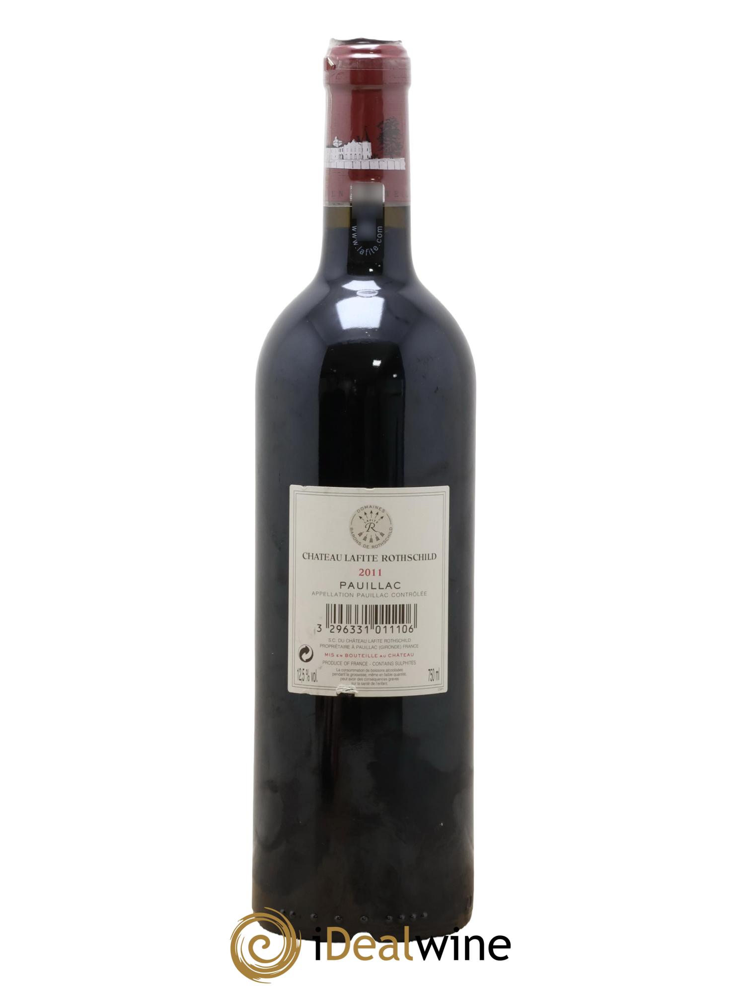 Château Lafite Rothschild 1er Grand Cru Classé 2011 - Lot of 1 bottle - 1