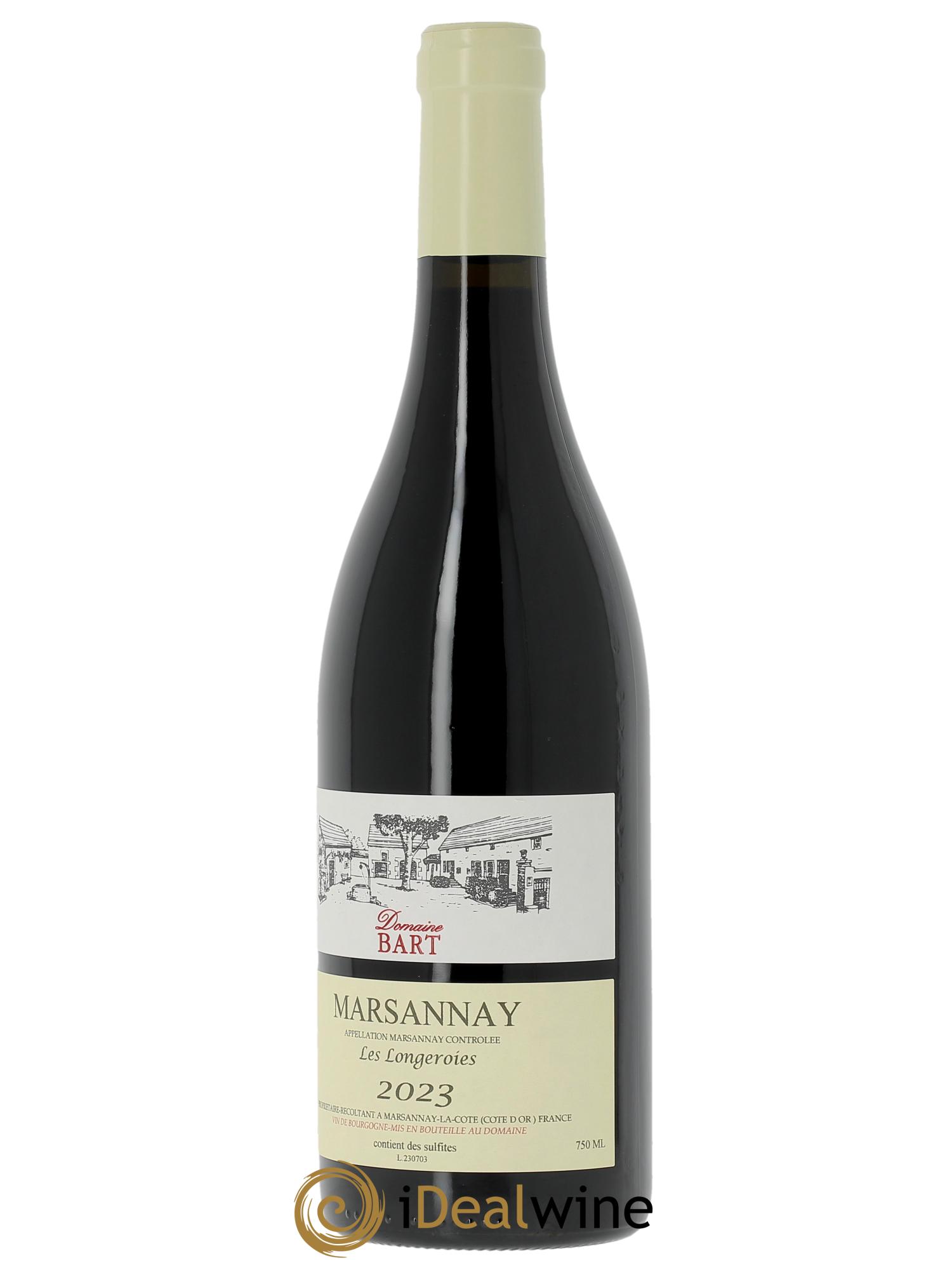 Marsannay Les Longeroies Bart (Domaine) 2023 - Lot de 1 bouteille - 1