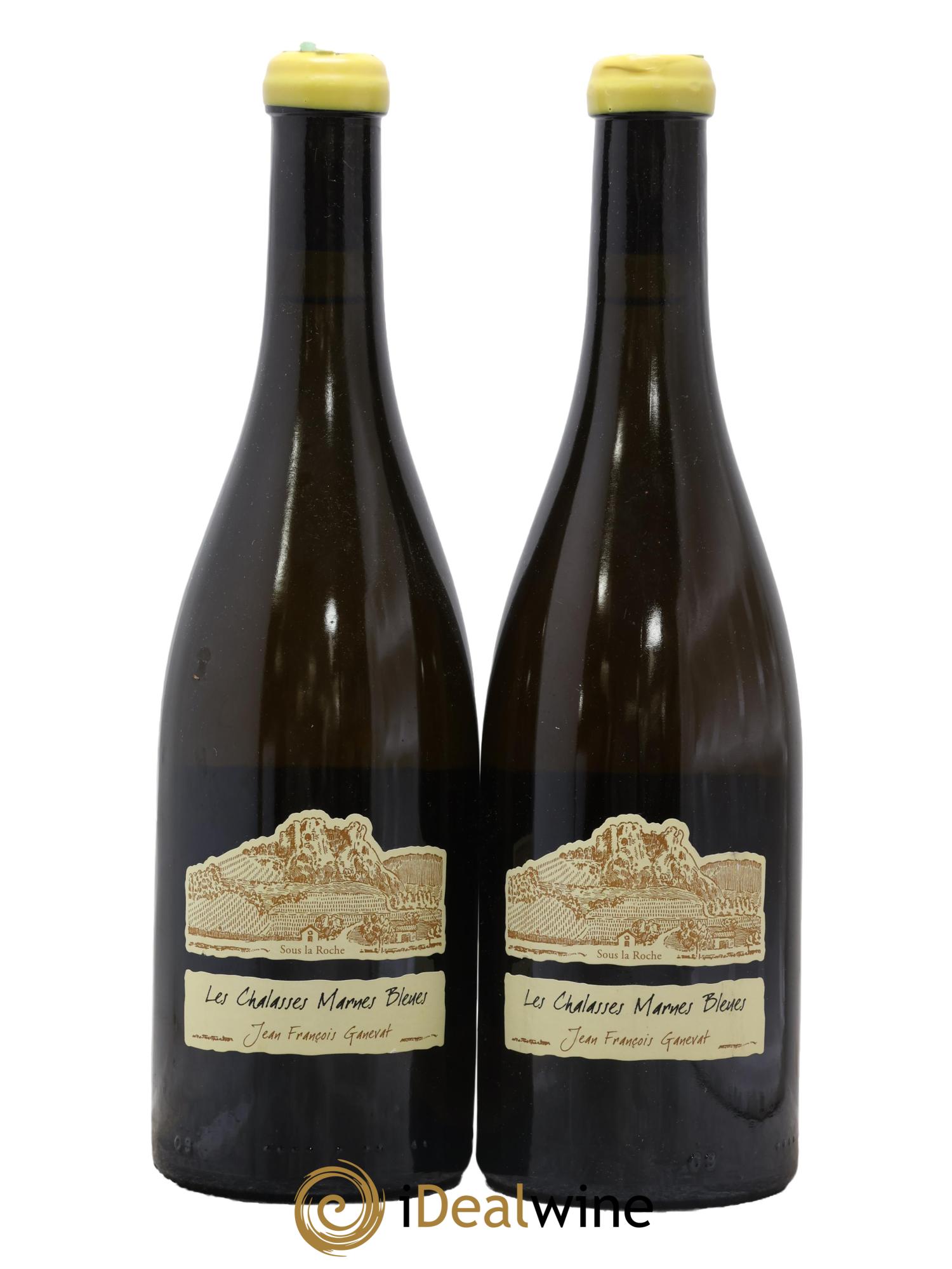 Côtes du Jura Les Chalasses Marnes Bleues Jean-François Ganevat (Domaine) 2012 - Lot of 2 bottles - 0